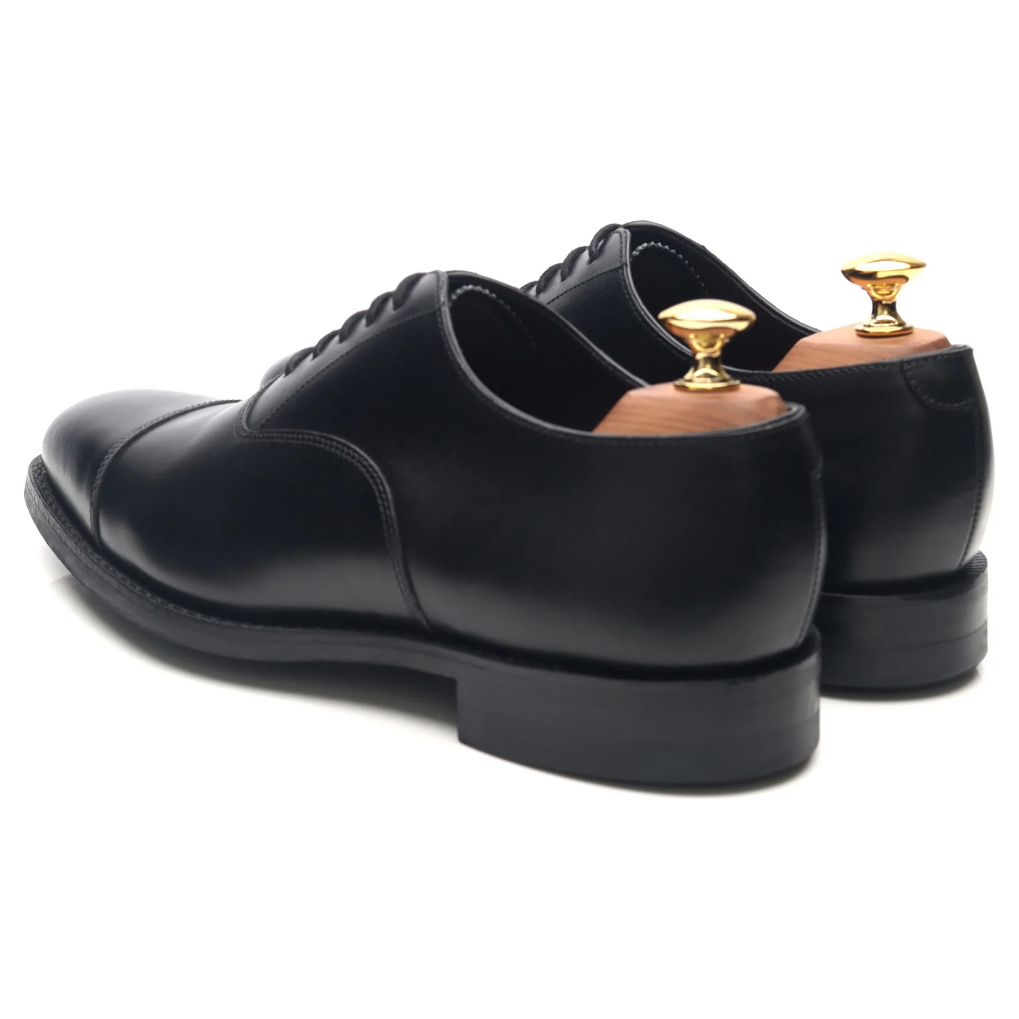 1880 'Aldwych' Black Leather Oxford UK 6 F - Image 3