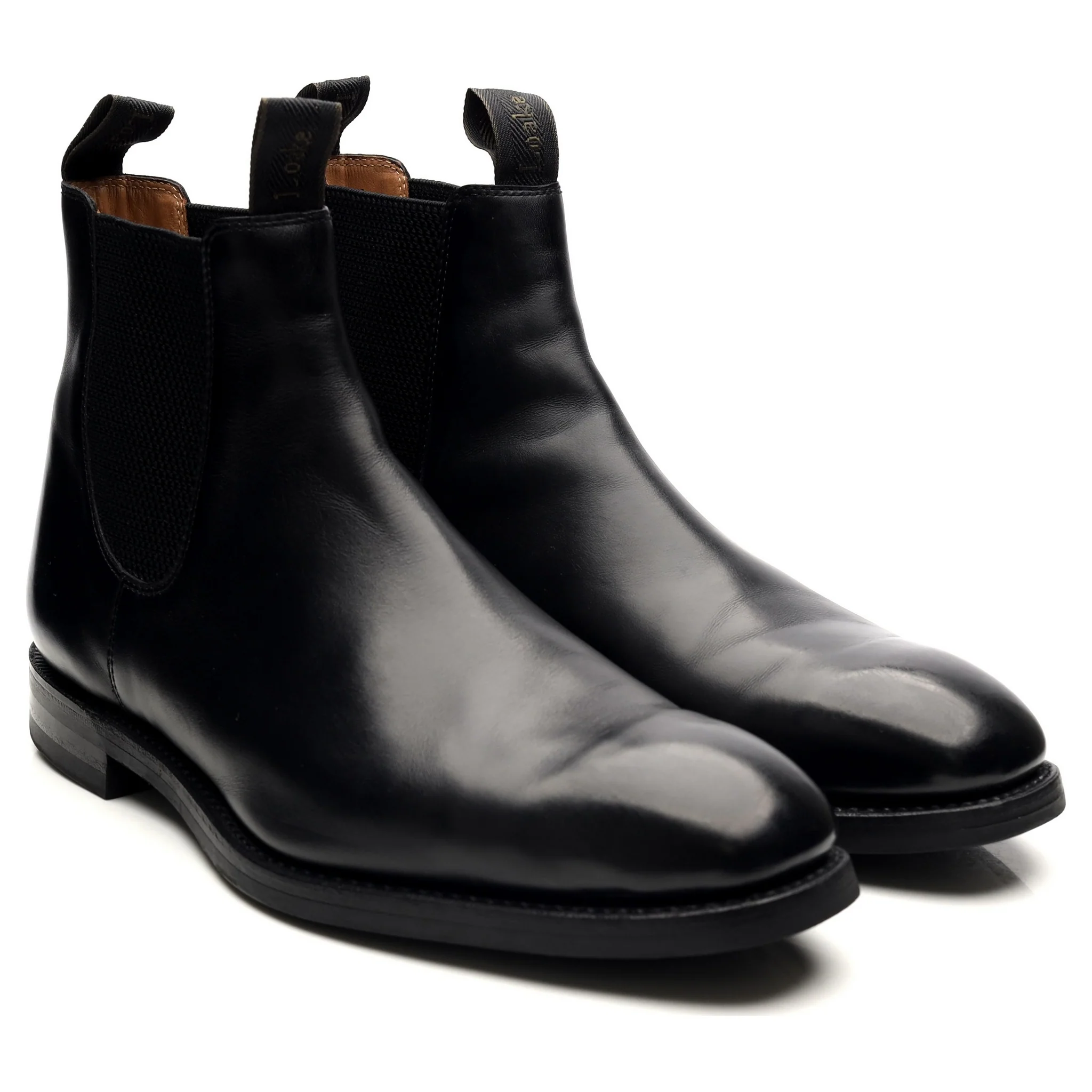 1880 'Chatsworth' Black Leather Chelsea Boots UK 11 G - Image 7