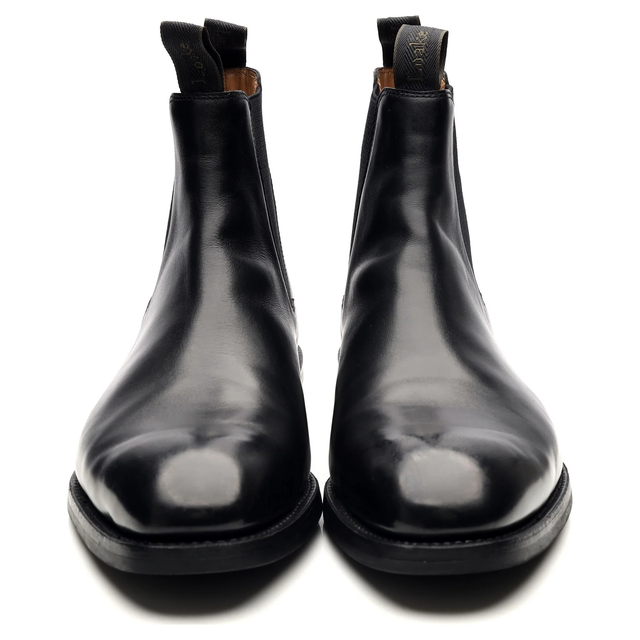 1880 'Chatsworth' Black Leather Chelsea Boots UK 11 G - Image 8
