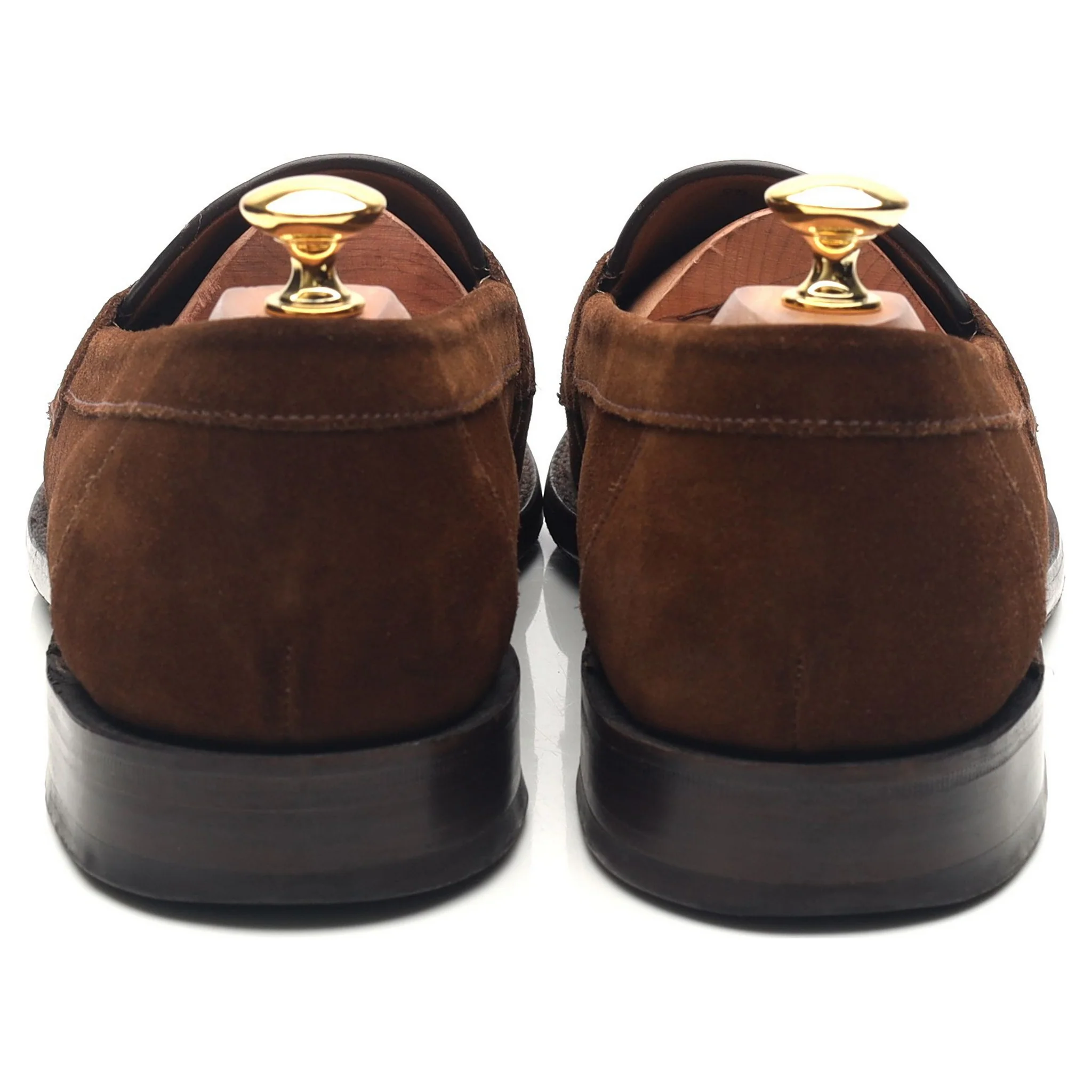 'Eton' Brown Suede Loafers UK 9.5 F - Image 4