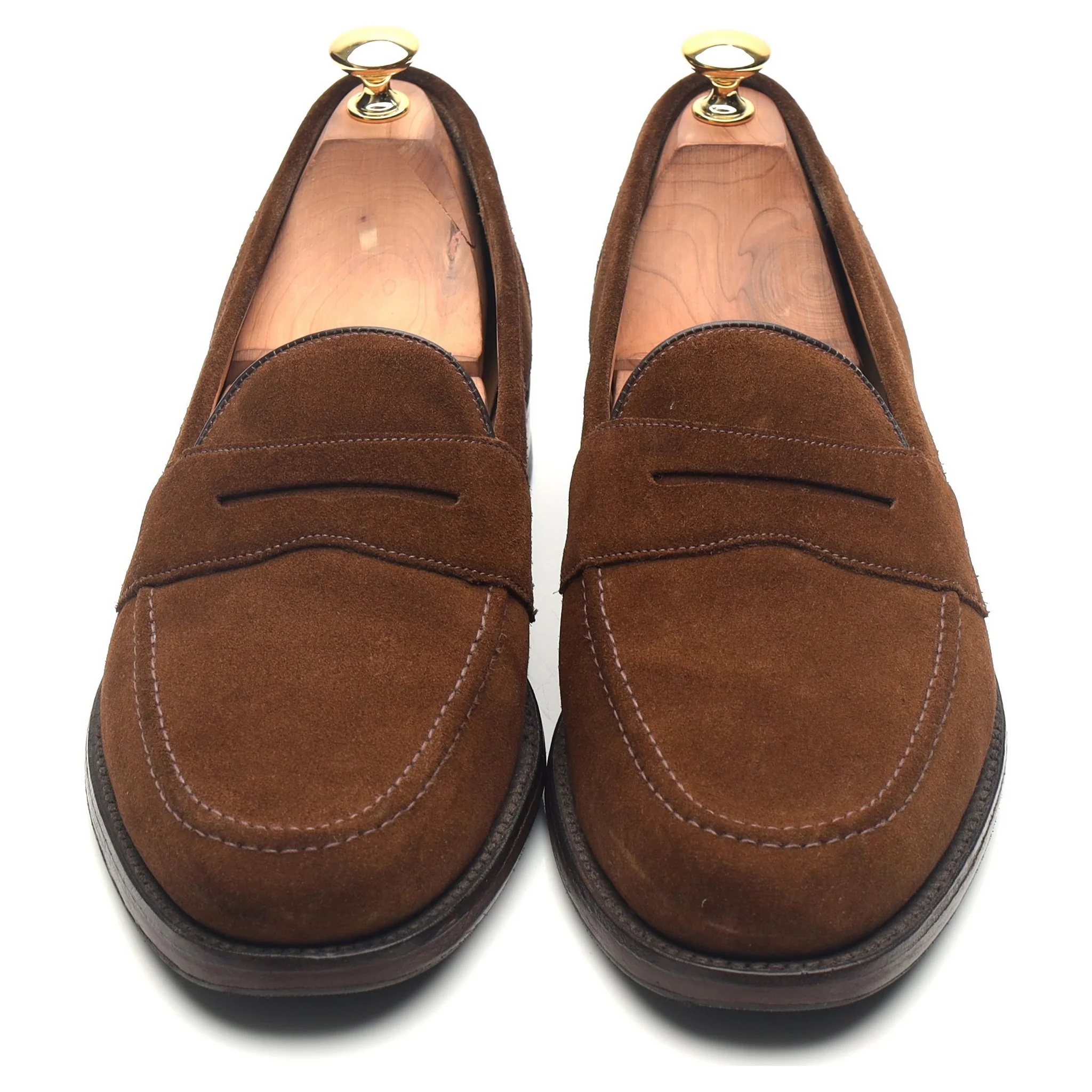 'Eton' Brown Suede Loafers UK 9.5 F - Image 9