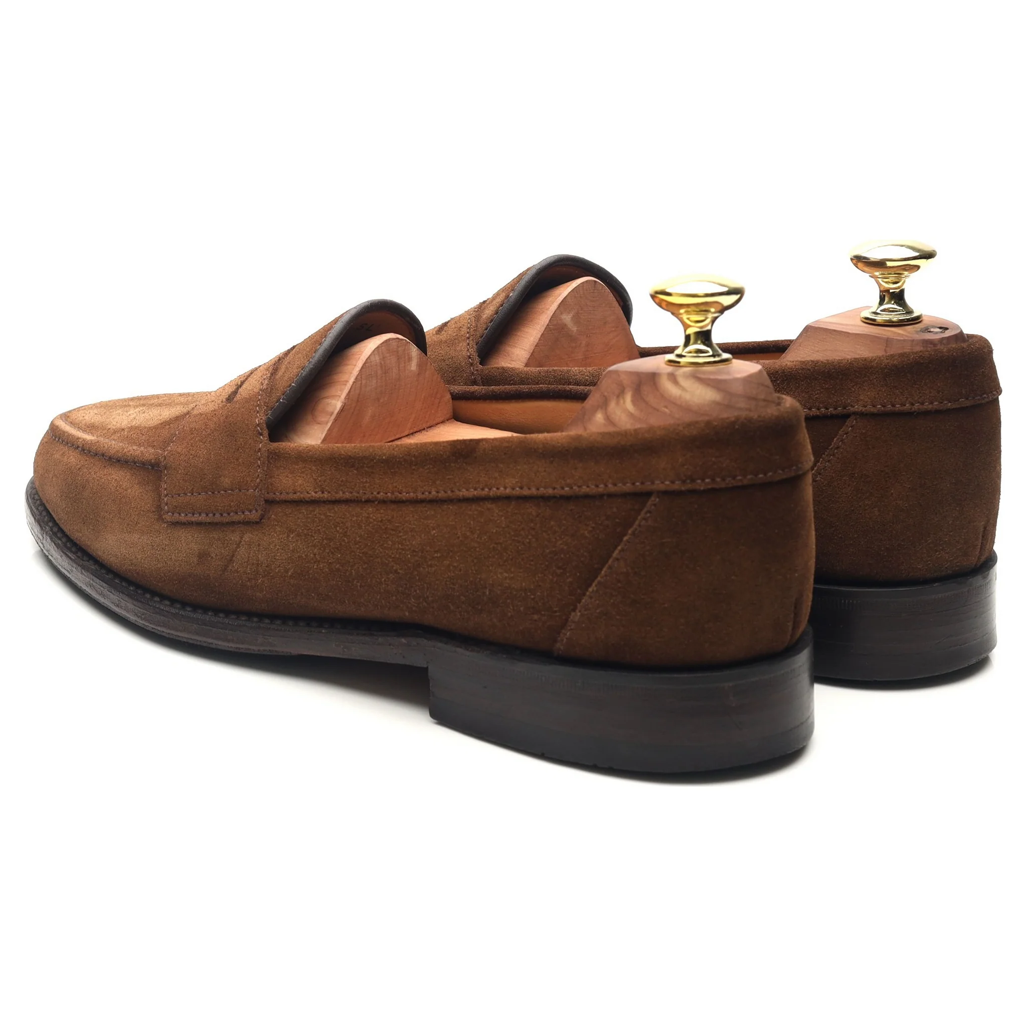 'Eton' Brown Suede Loafers UK 7.5 F - Image 3