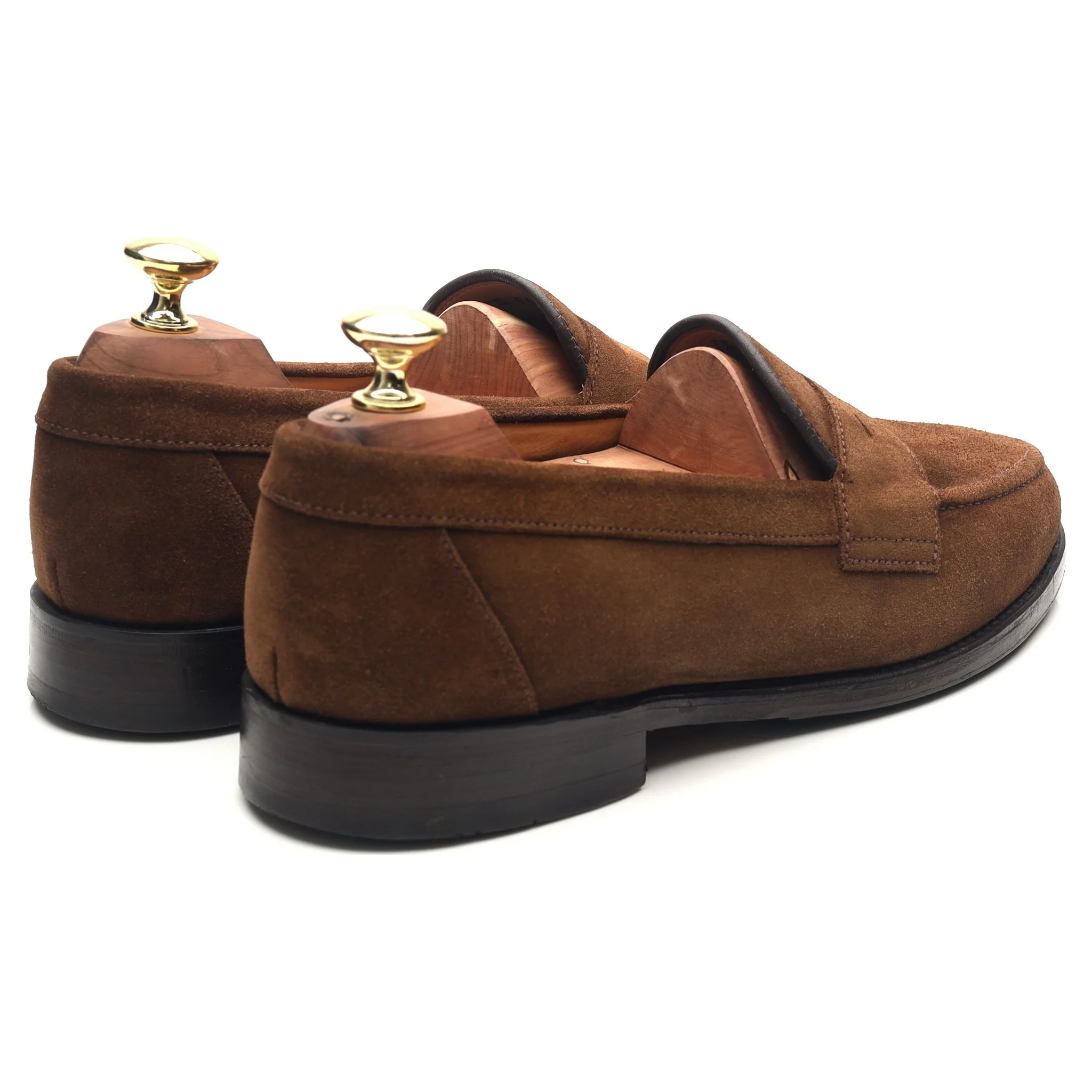 'Eton' Brown Suede Loafers UK 7.5 F - Image 5