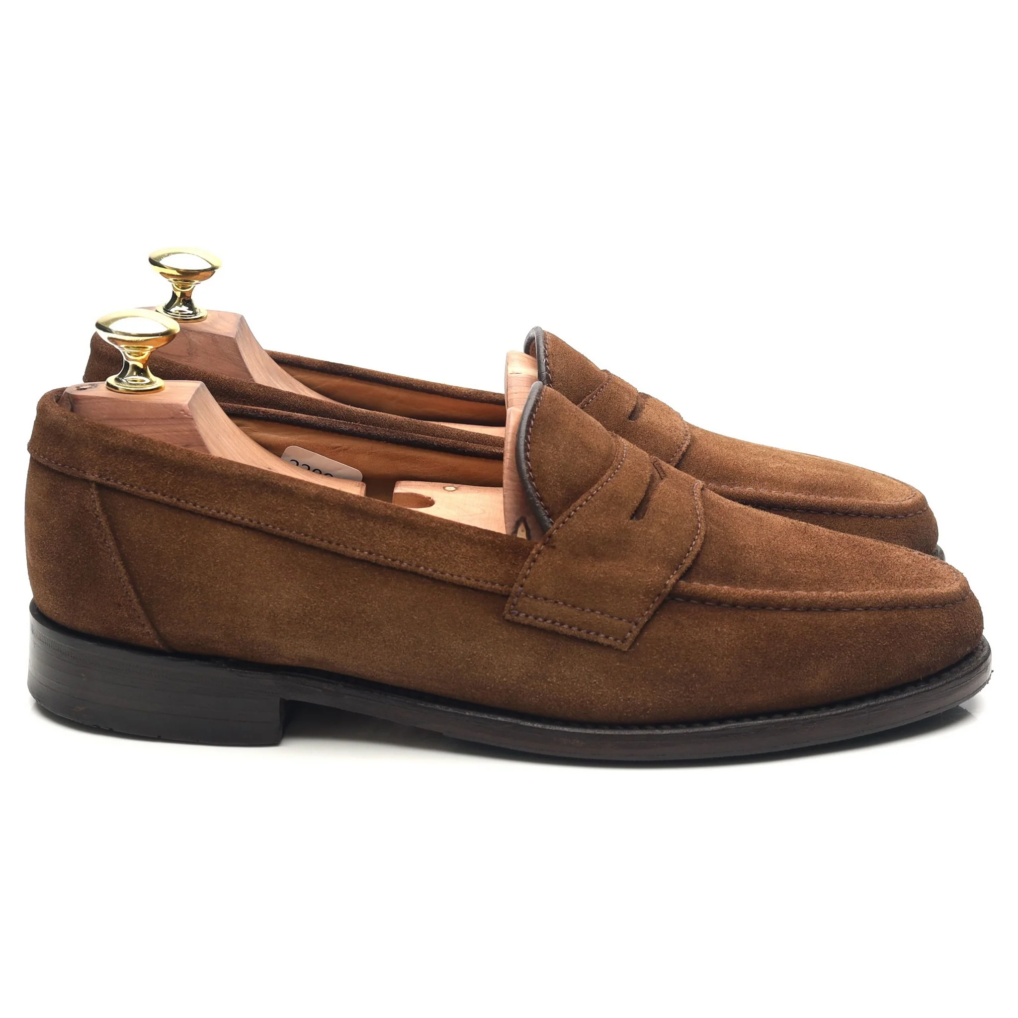 'Eton' Brown Suede Loafers UK 7.5 F - Image 6