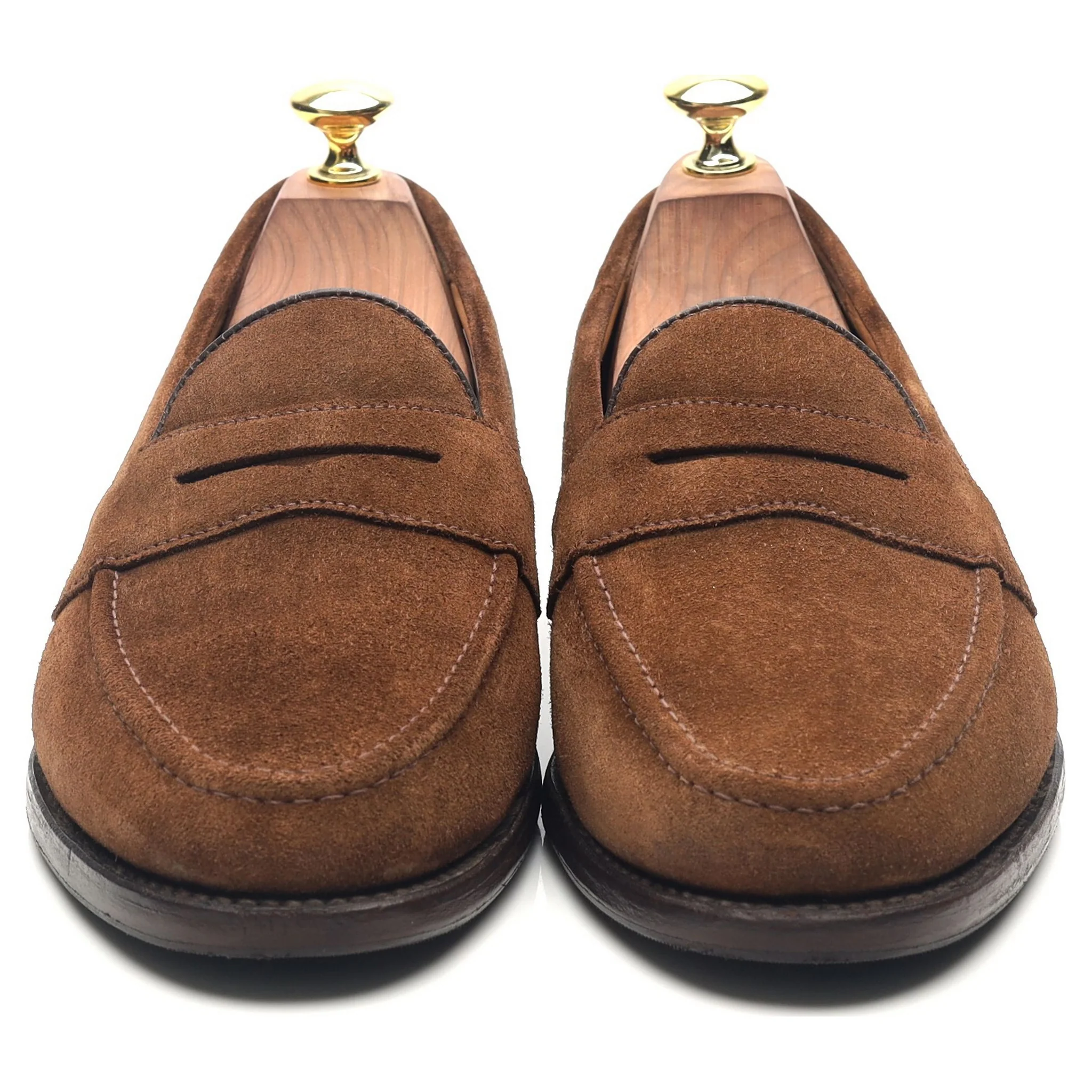 'Eton' Brown Suede Loafers UK 7.5 F - Image 8
