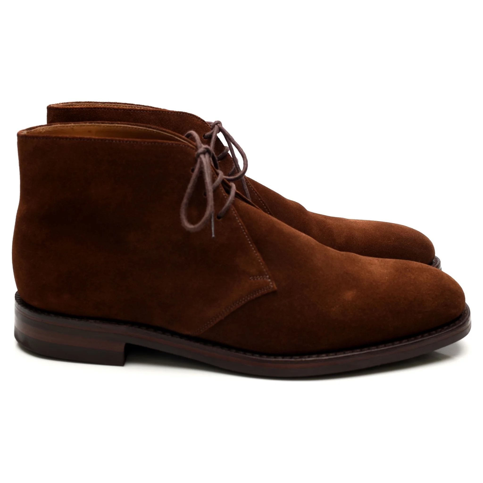 1880 'Kempton' Snuff Brown Suede Chukka Boots UK 8.5 F - Image 6