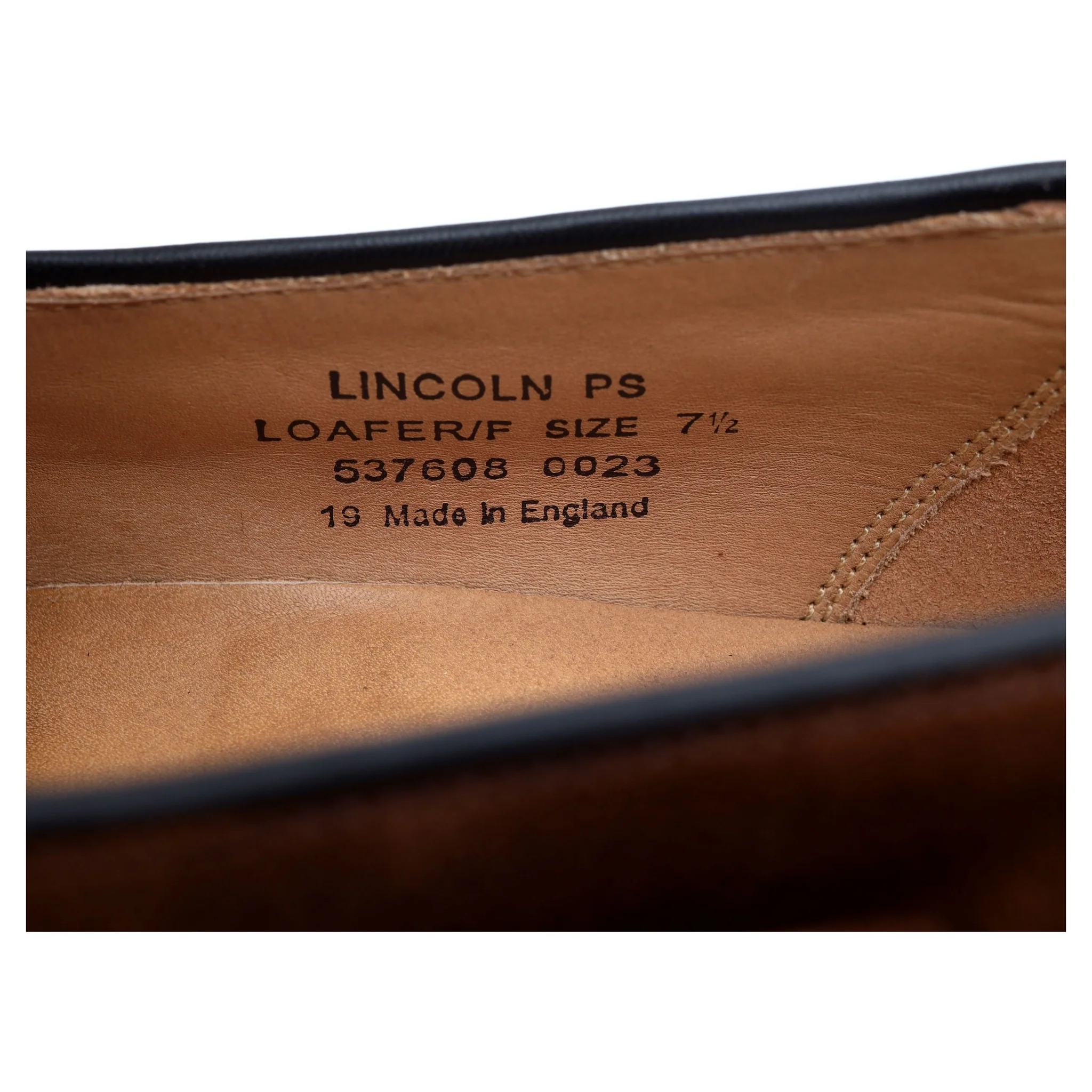 'Lincoln' Brown Suede Tassel Loafers UK 7.5 F - Image 13