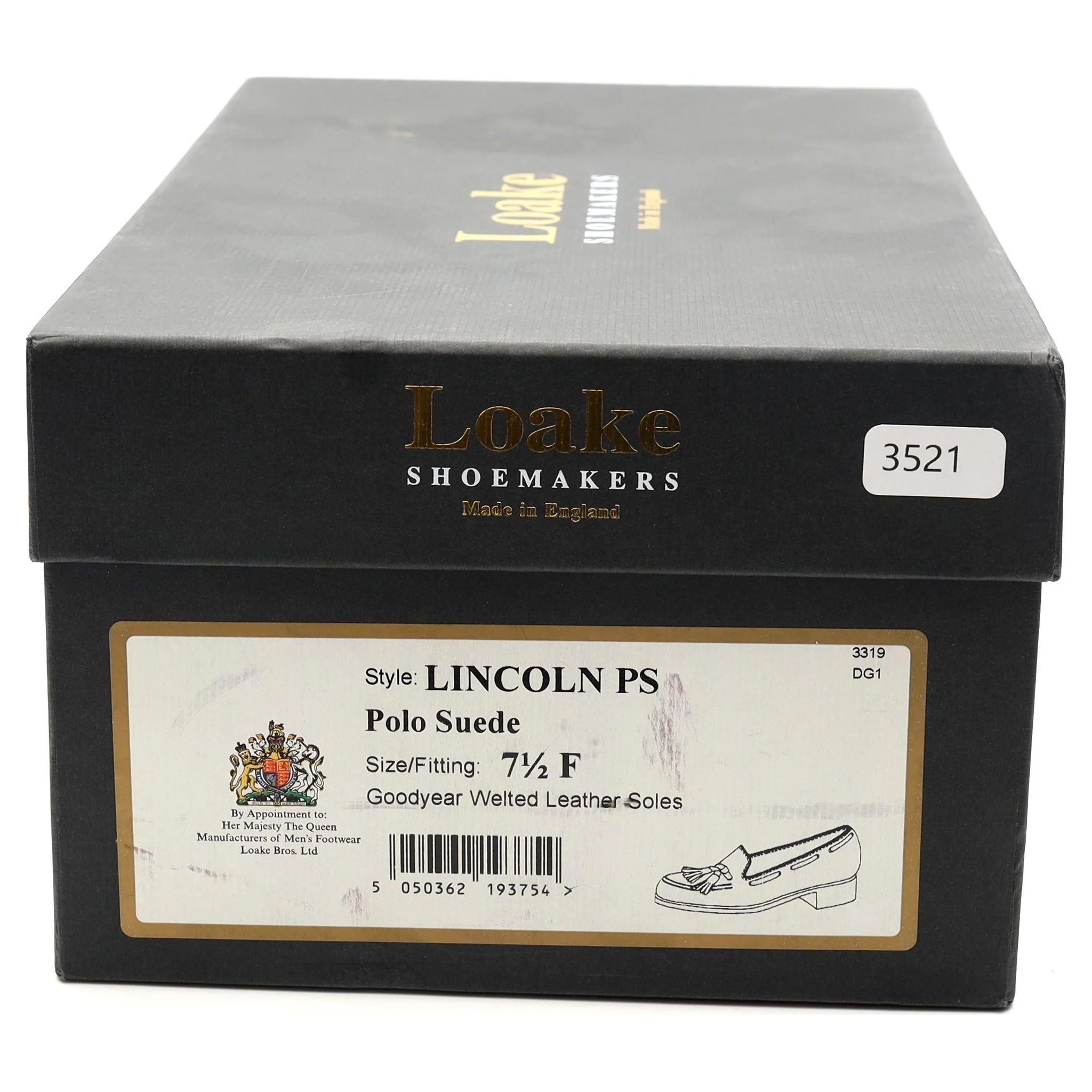 'Lincoln' Brown Suede Tassel Loafers UK 7.5 F - Image 14