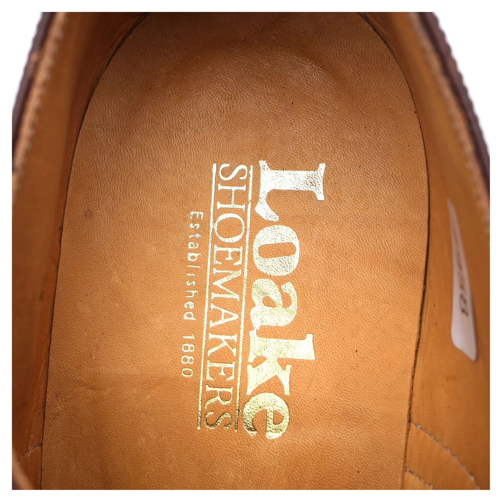 Burgundy Leather Oxford Semi Brogues UK 7 F - Image 12