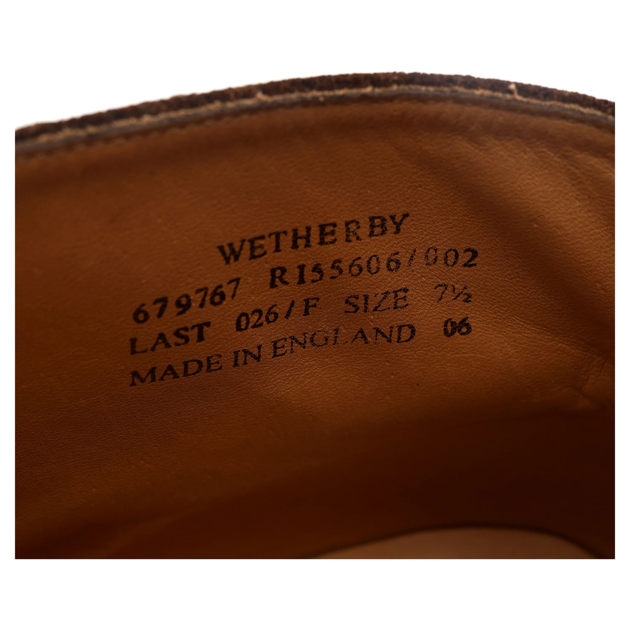 1880 'Wetherby' Brown Suede Chukka Boots UK 7.5 F - Image 13
