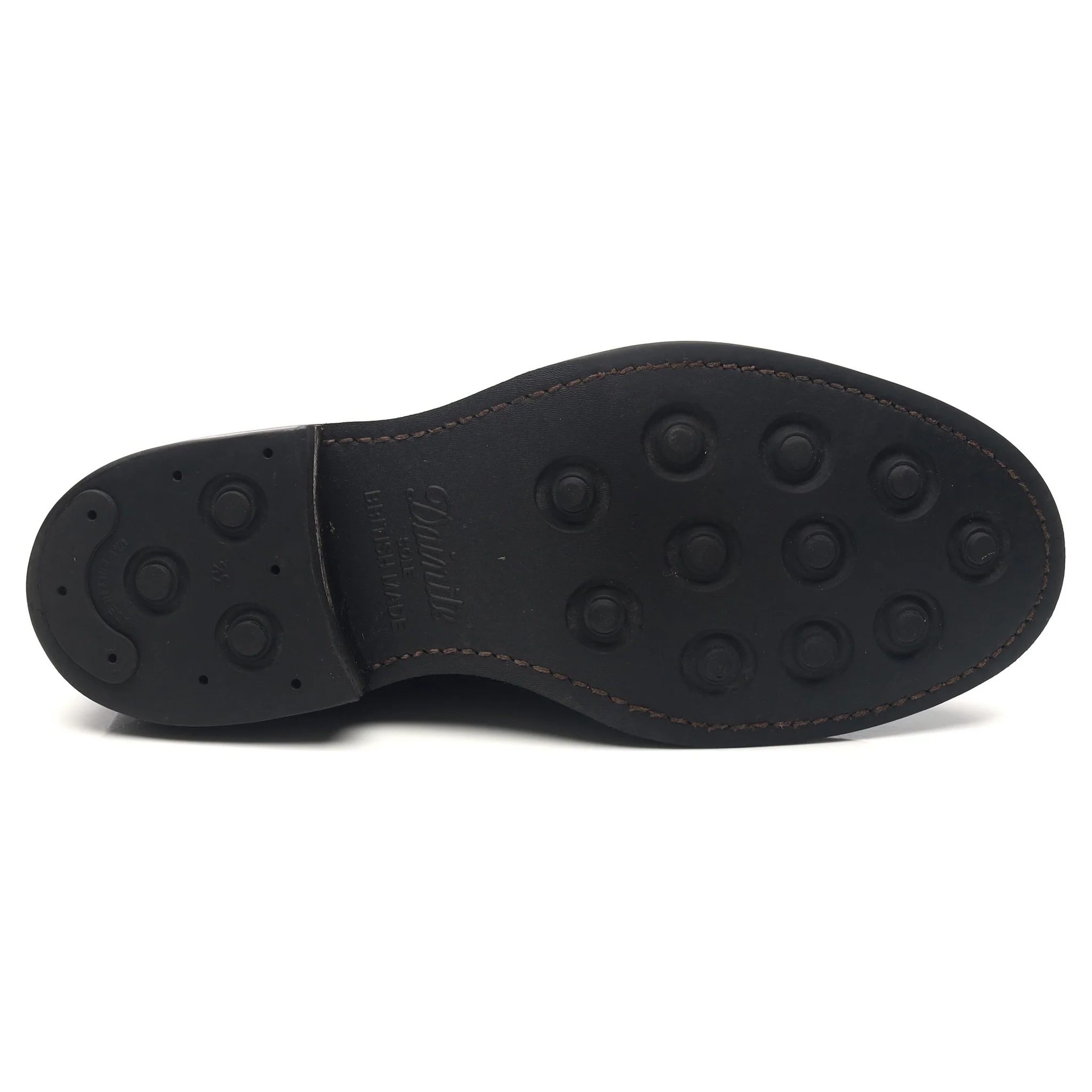 1880 'Worton' Black Leather Derby Brogues UK 7.5 G - Image 11