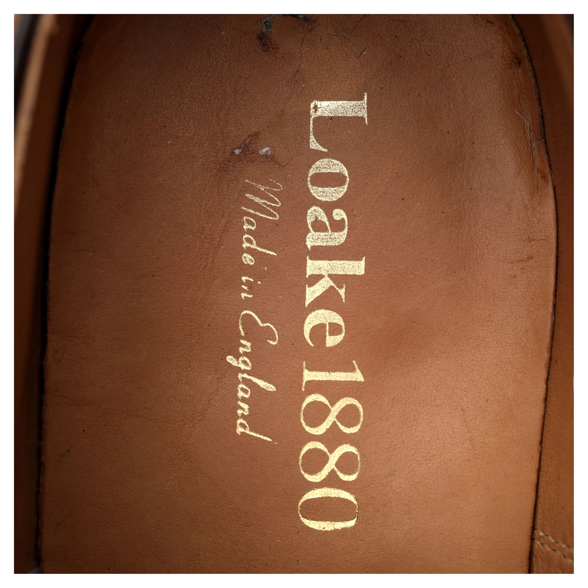 1880 'Aldwych' Tan Brown Leather Oxford UK 6.5 F - Image 12