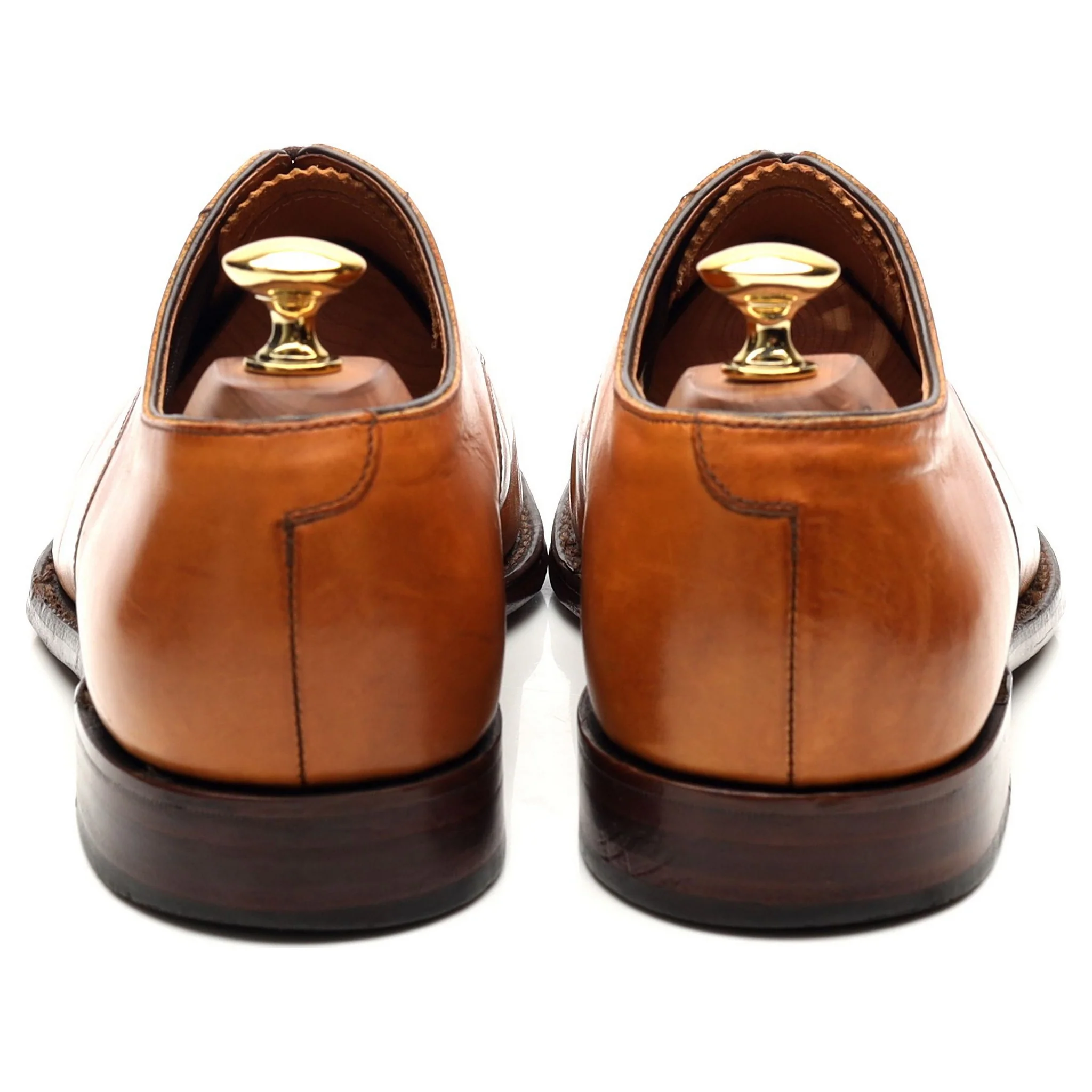 1880 'Aldwych' Tan Brown Leather Oxford UK 6.5 F - Image 4