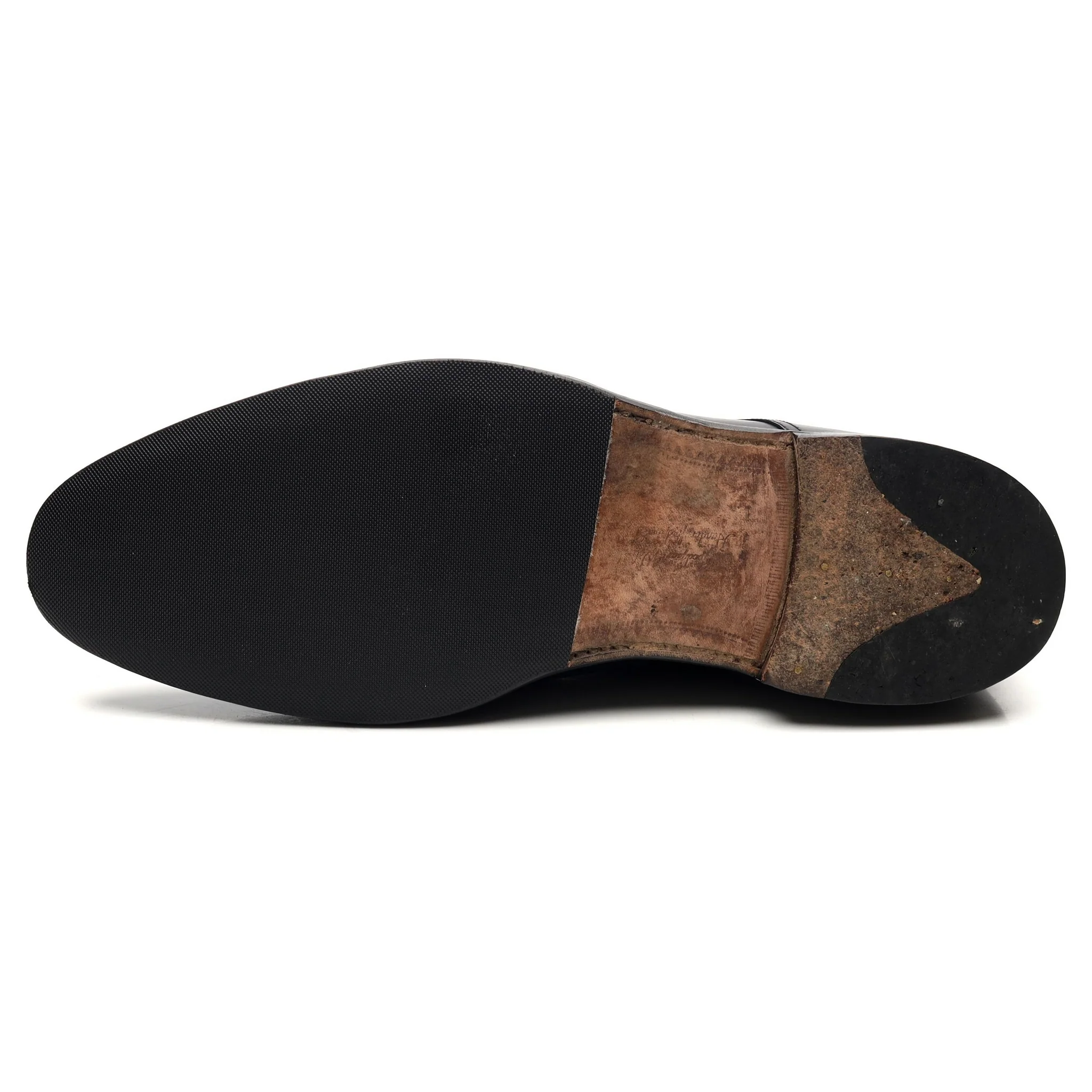 1880 'Downing' Black Leather Derby UK 10 F - Image 10