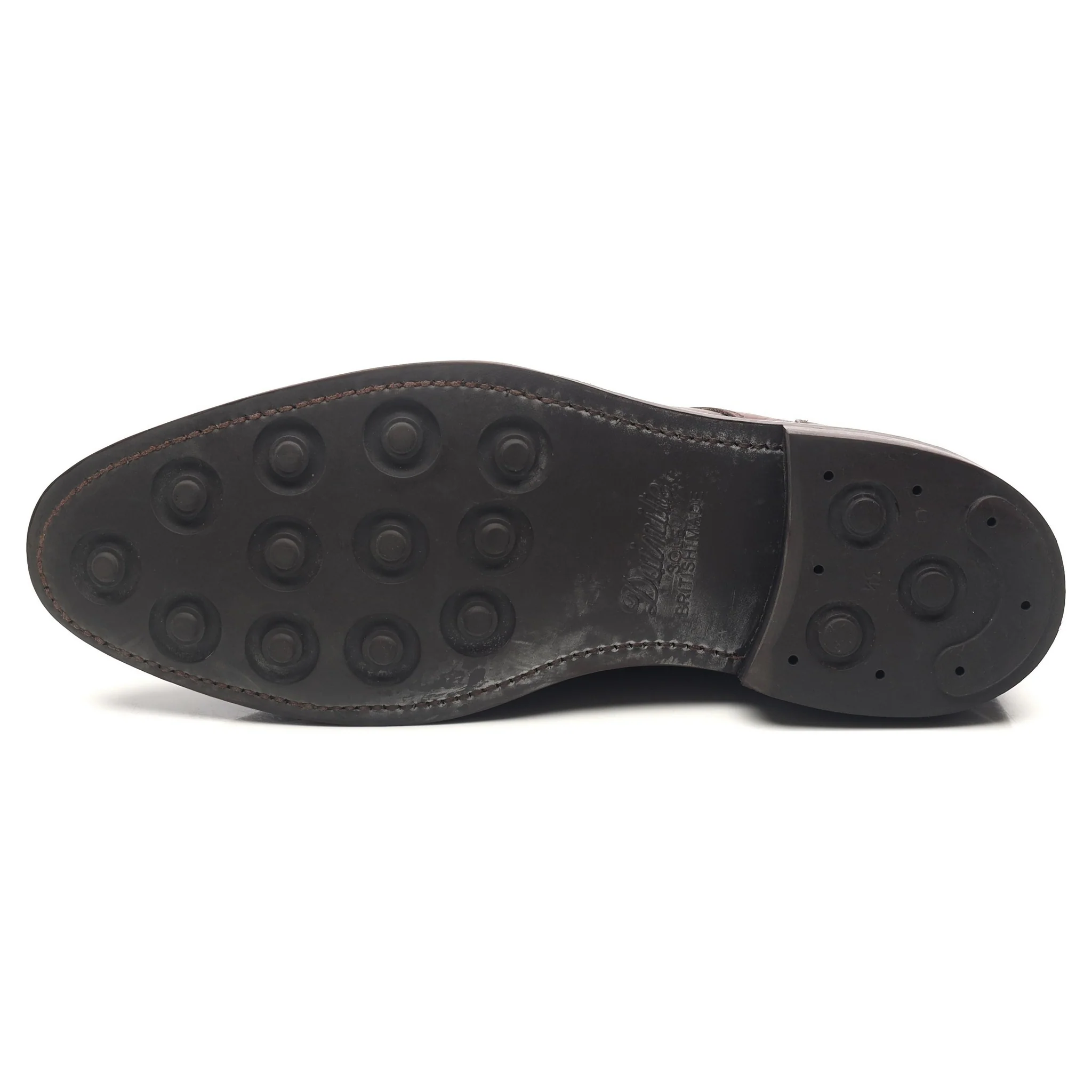 'Denham' Dark Brown Leather Split Toe Derby UK 8 - Image 10