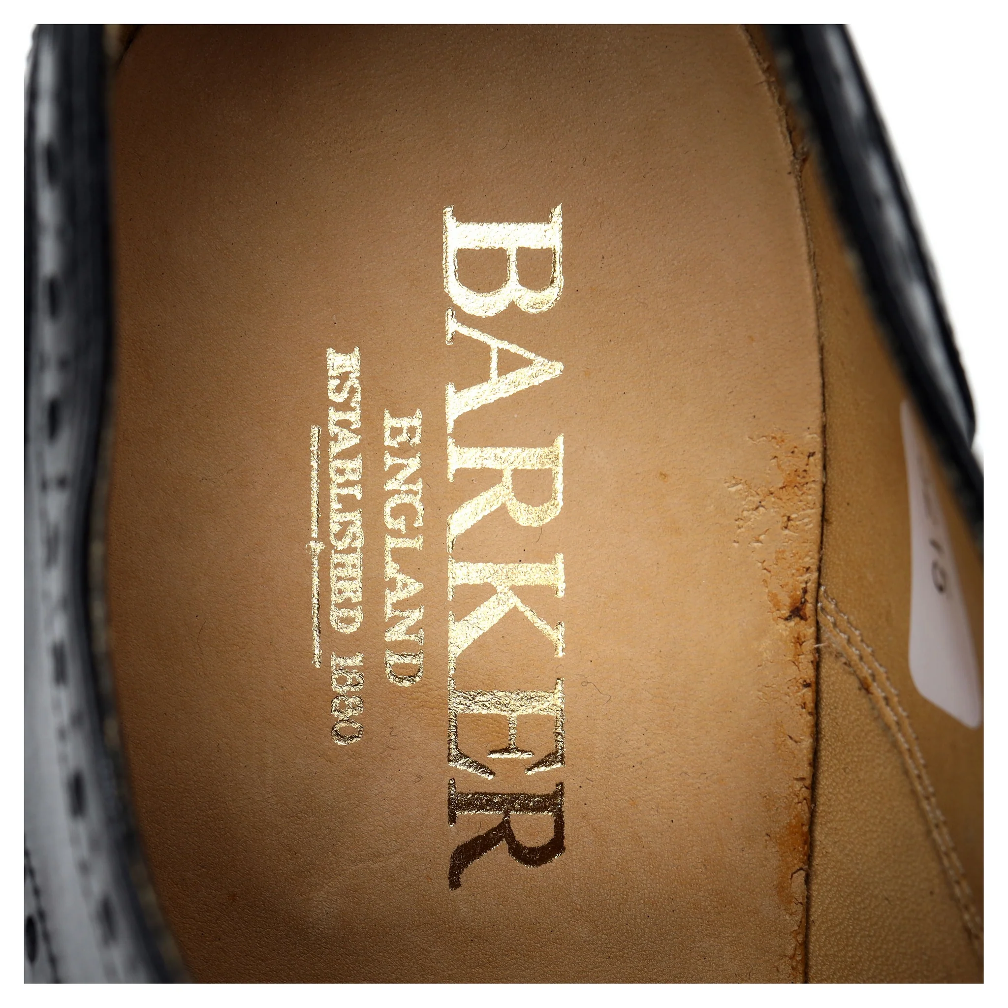 'Longworth' Black Leather Derby Brogues UK 6 G - Image 12