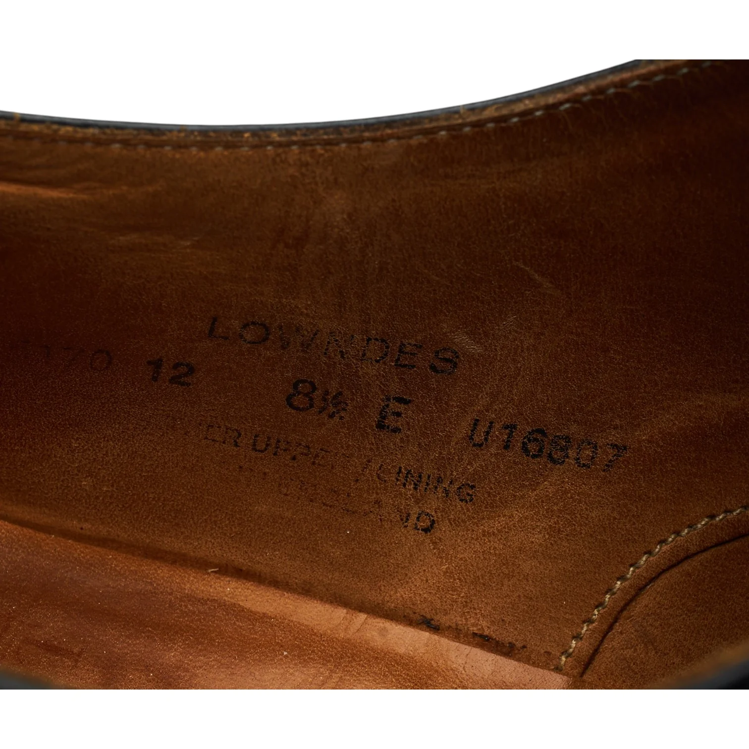 'Lowndes' Black Leather Double Monk Strap UK 8.5 E - Image 8