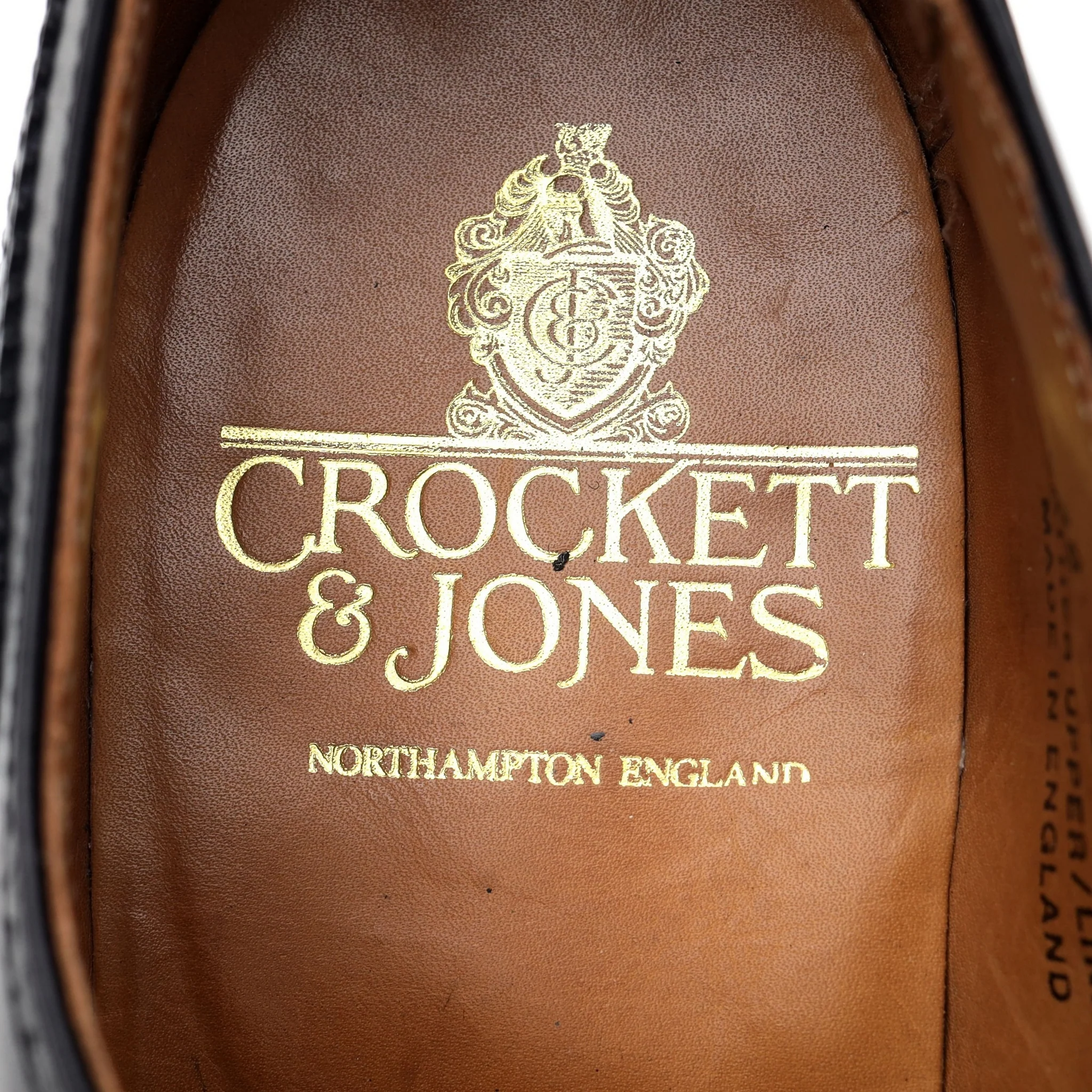 'Ludgate' Black Leather Oxford Brogues UK 6.5 F - Image 6