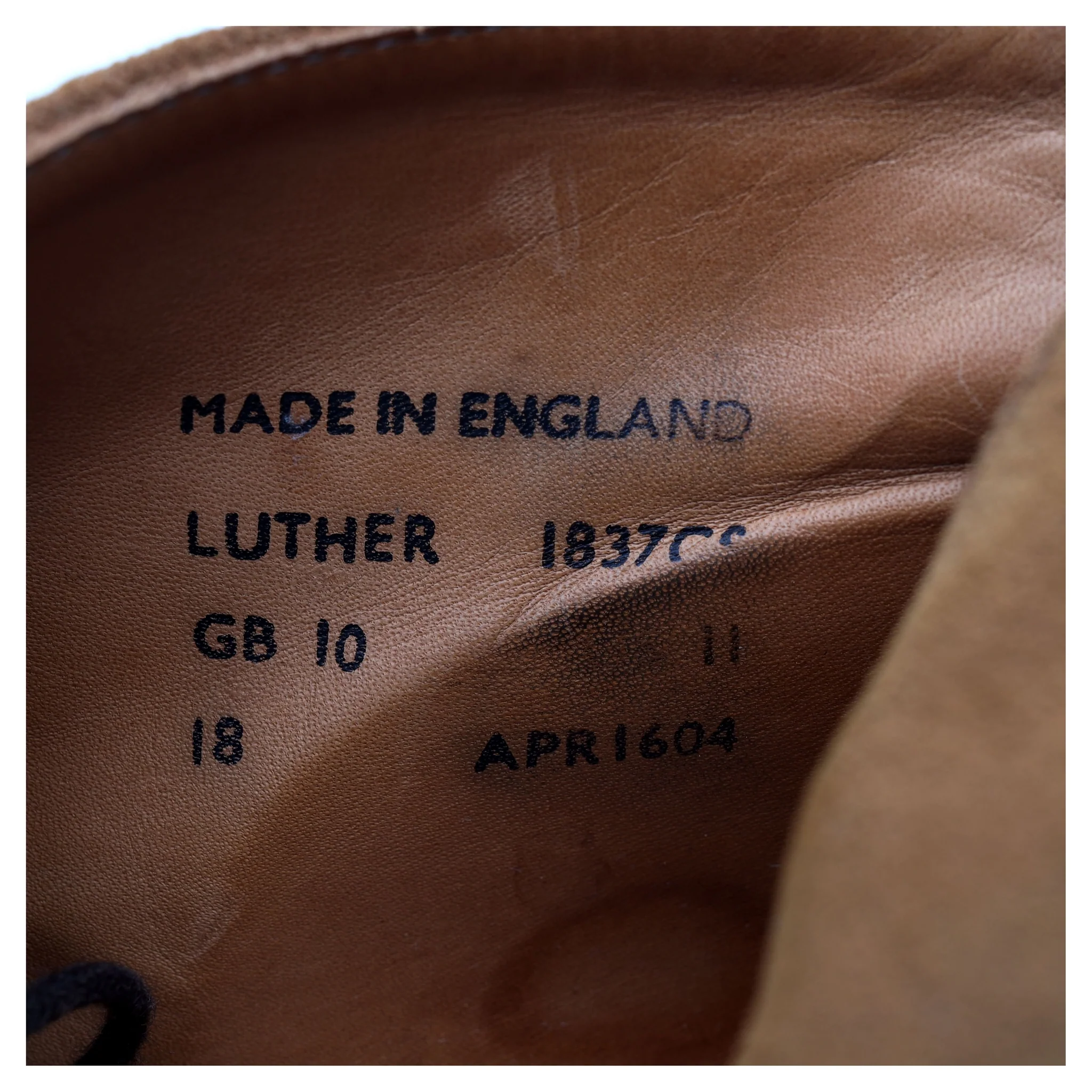 'Luther' Tan Brown Suede Chukka Boots UK 10 F - Image 14
