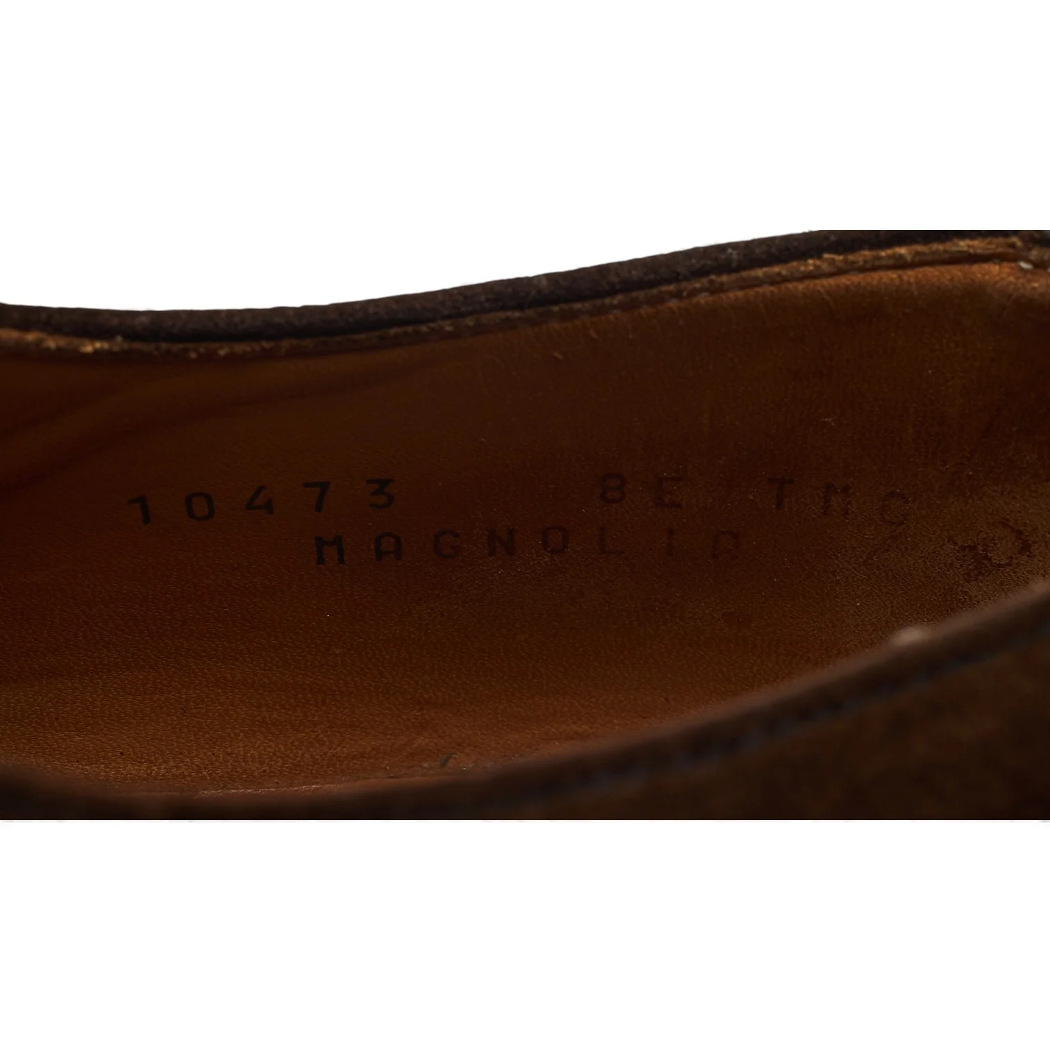 'Magnolia' Brown Suede Oxford UK 8 E - Image 7