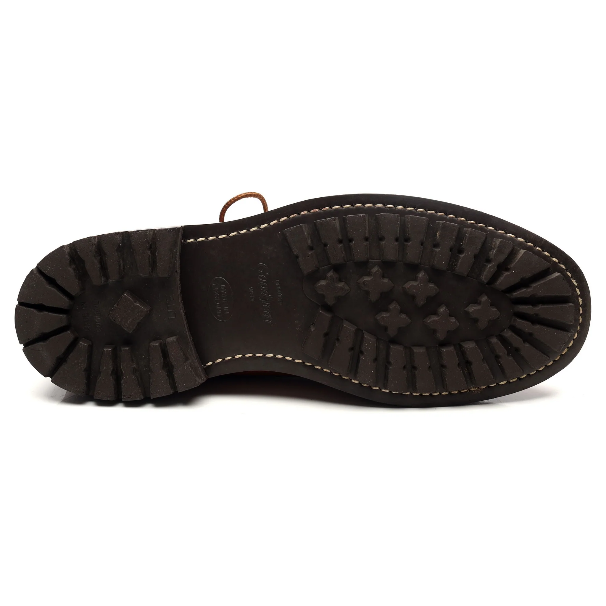 'Malton' Tan Brown Leather Boots UK 9 - Image 11