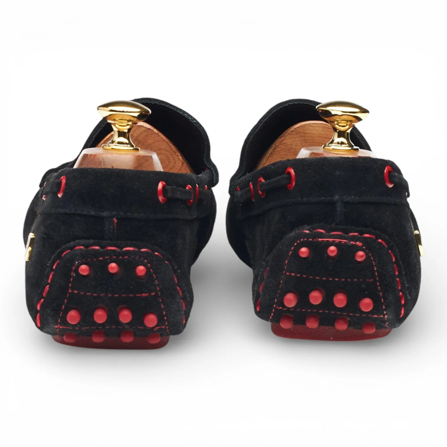 'Maranello II' Black Suede Driving Loafers UK 10 EU 44 - Image 4