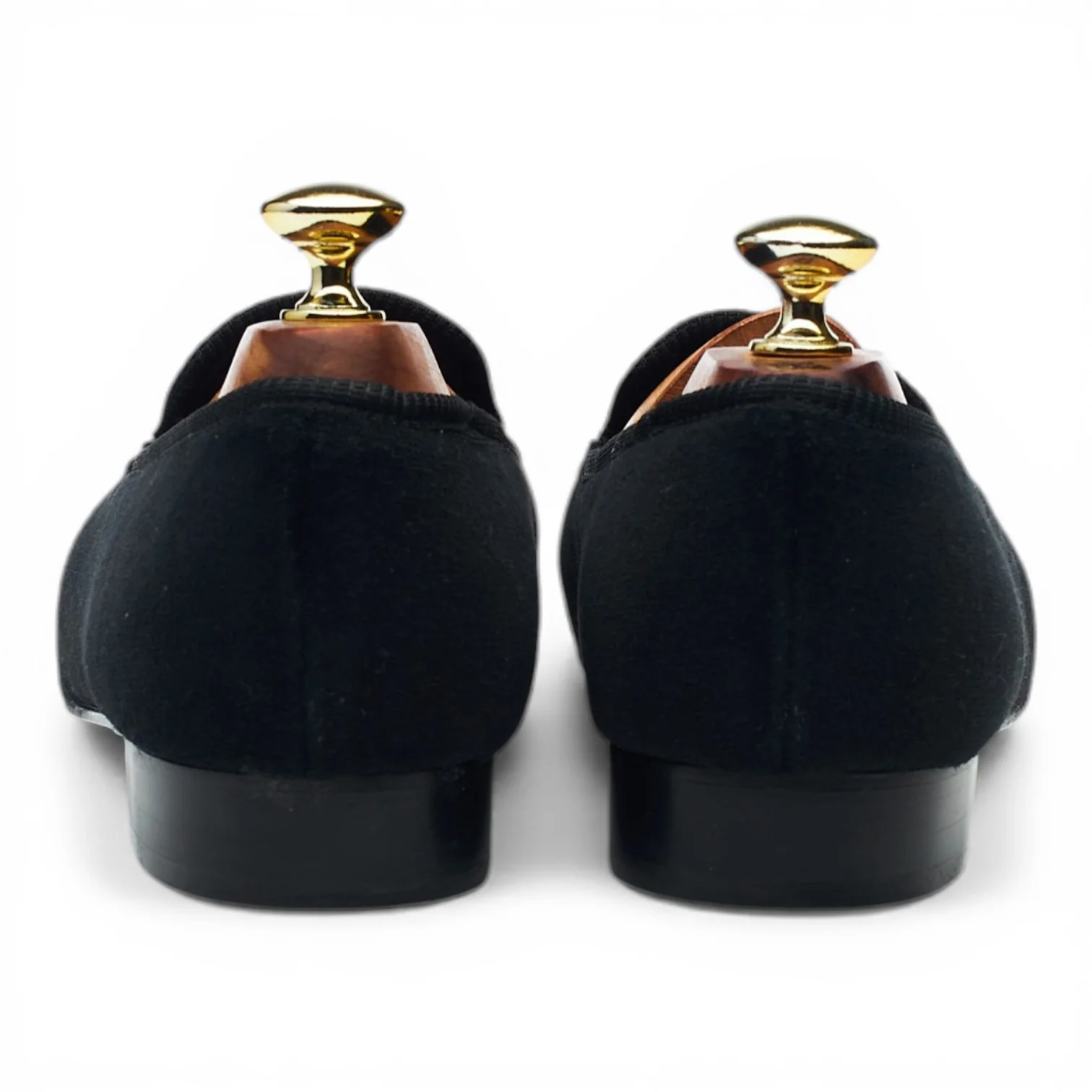 Margaret Howell Women's 'Victoria' Black Velvet Slippers UK 7 - Image 4