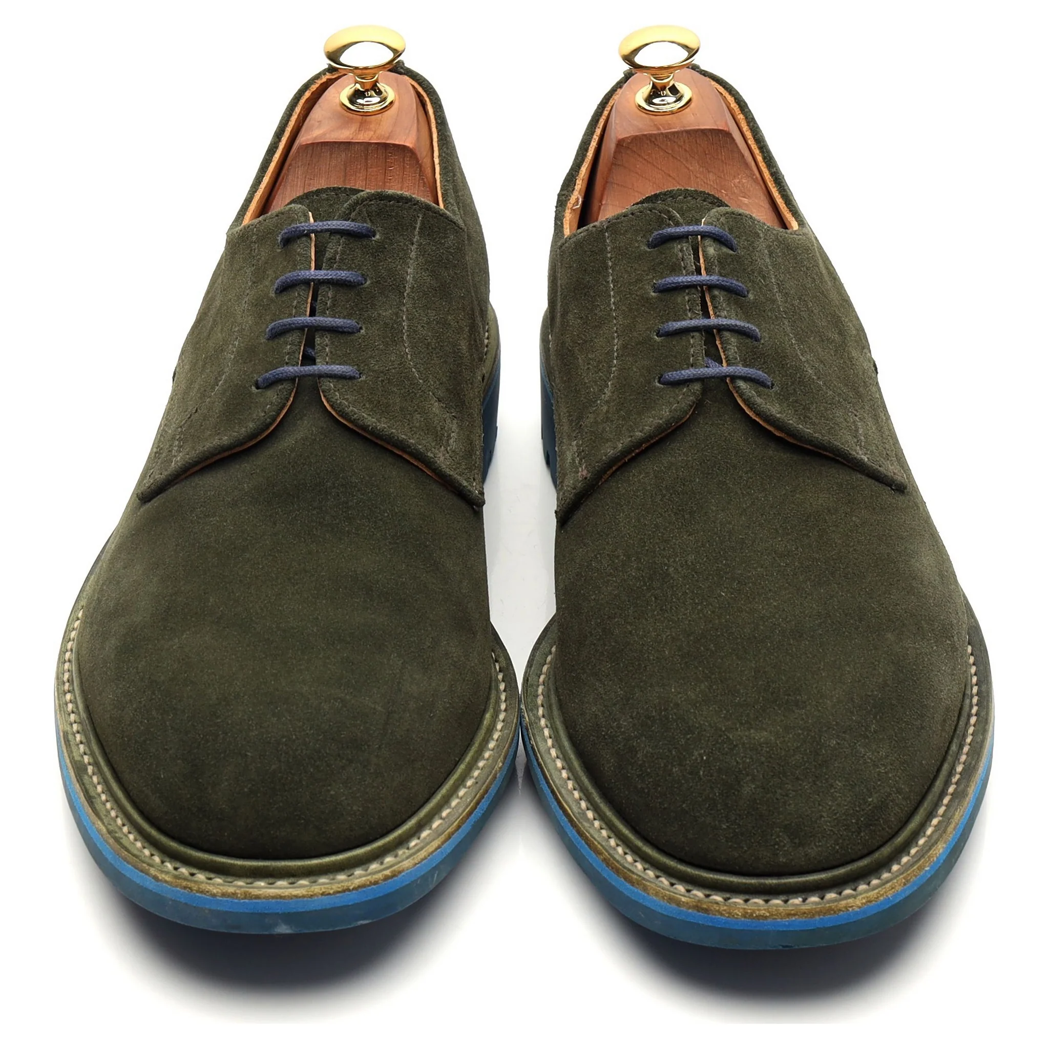Mark McNairy Green Suede Derby UK 9.5 - Image 2