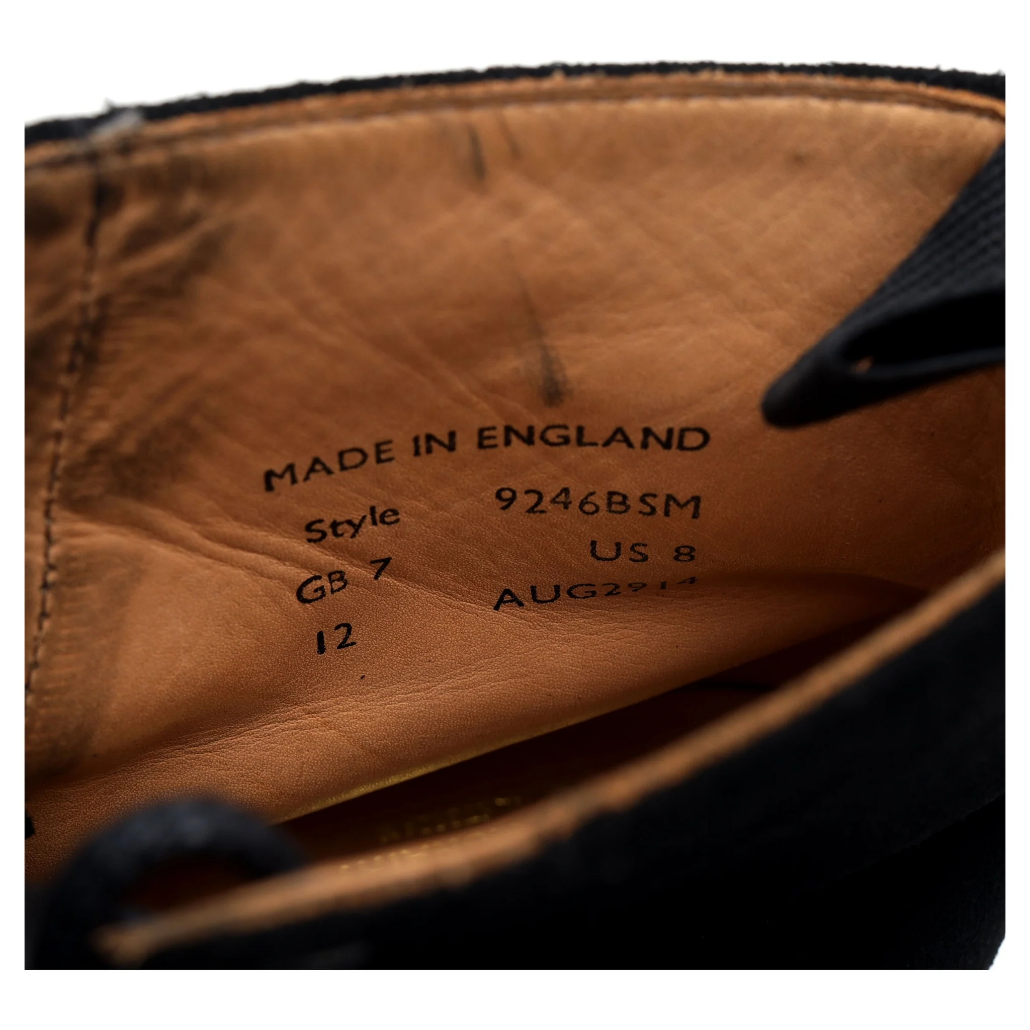 Mark McNairy Black Suede Boots UK 7 - Image 8