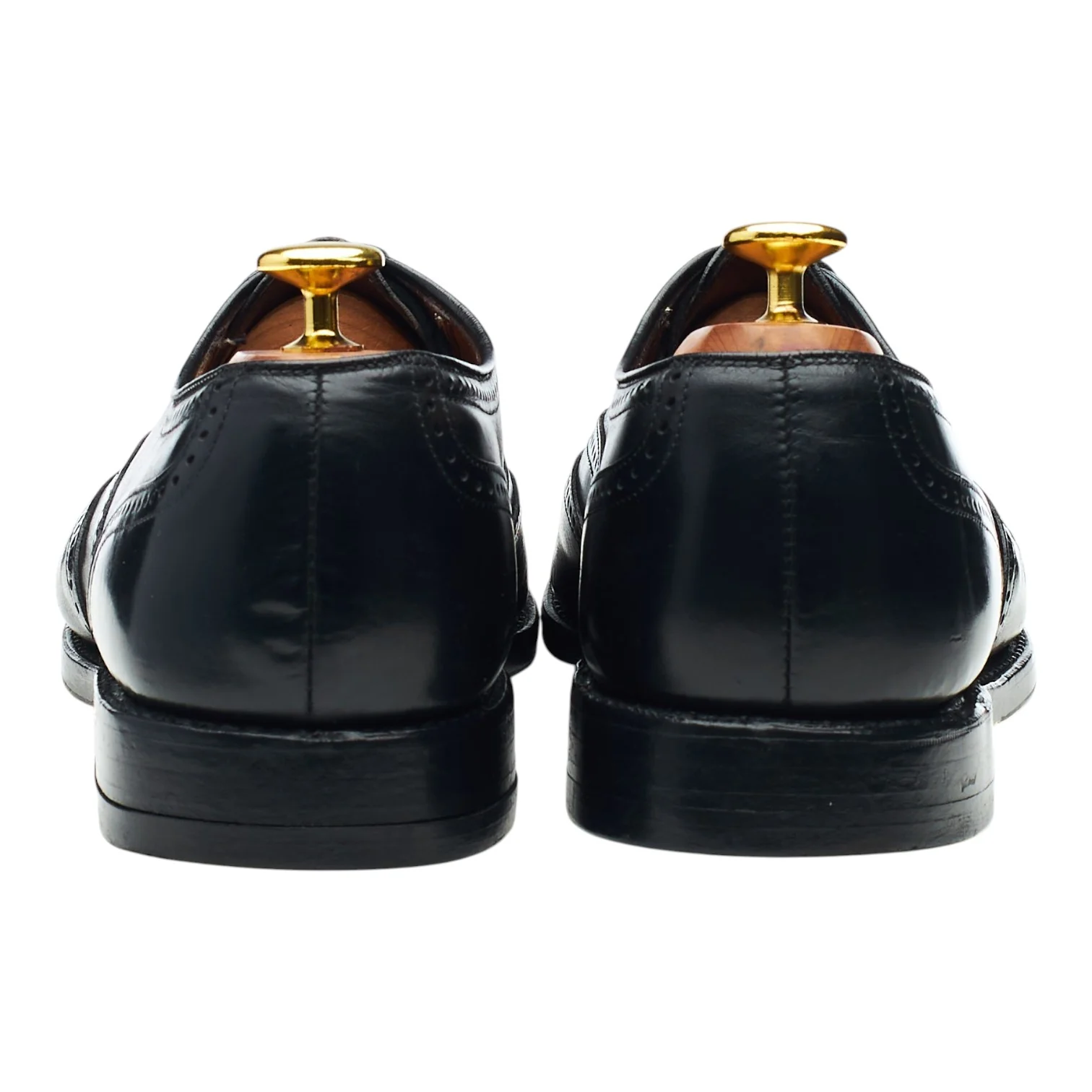 'Marlow' Black Leather Oxford Brogues UK 9.5 US 10.5 B - Image 4