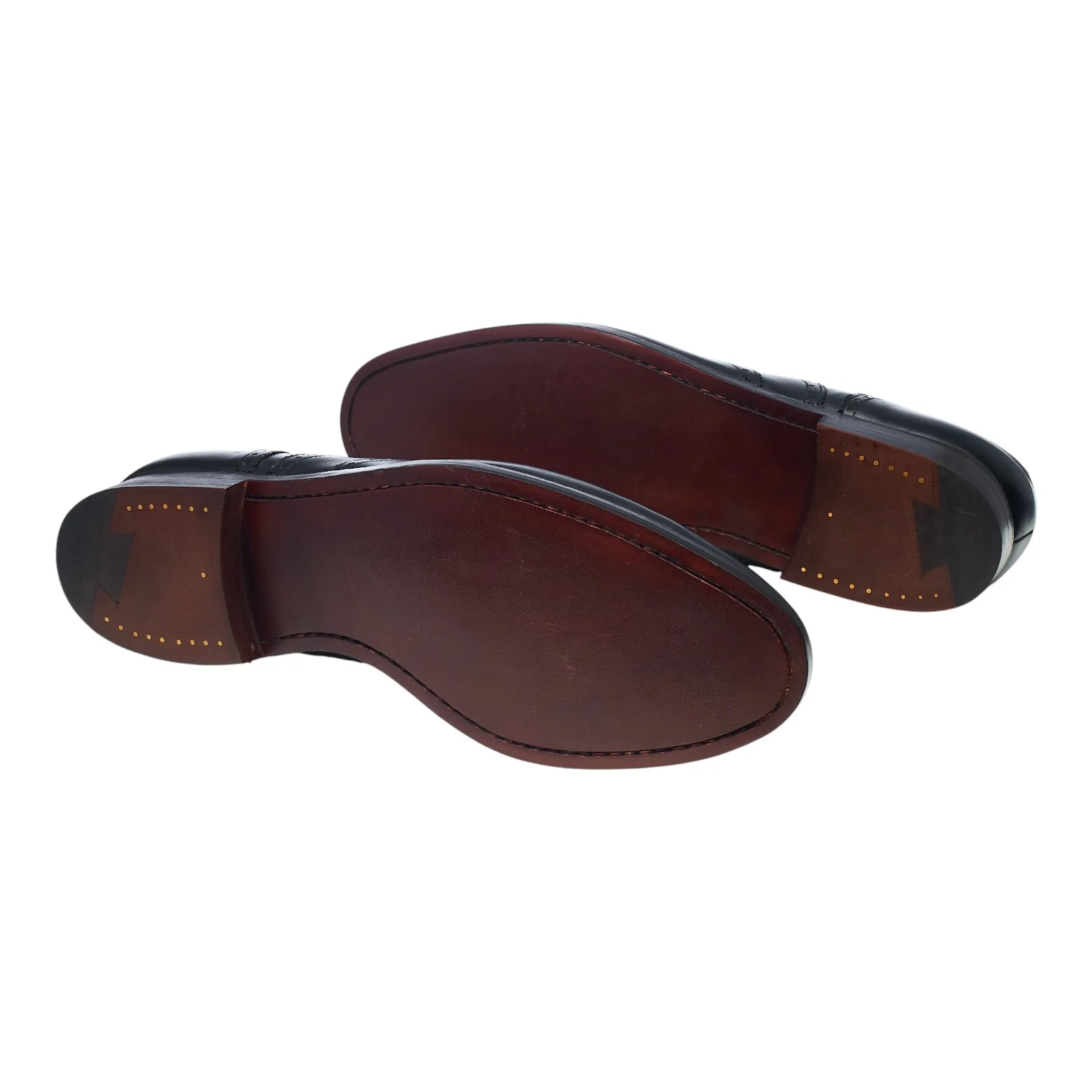 Masterclass 'Brunel' Black Leather Oxford Brogues UK 8.5 F - Image 5
