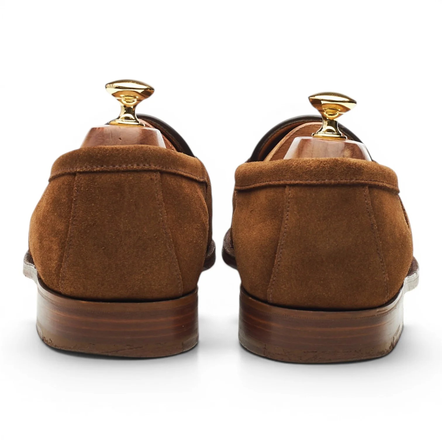 'Mayfair 2' Snuff Brown Suede Loafers UK 10 E - Image 4