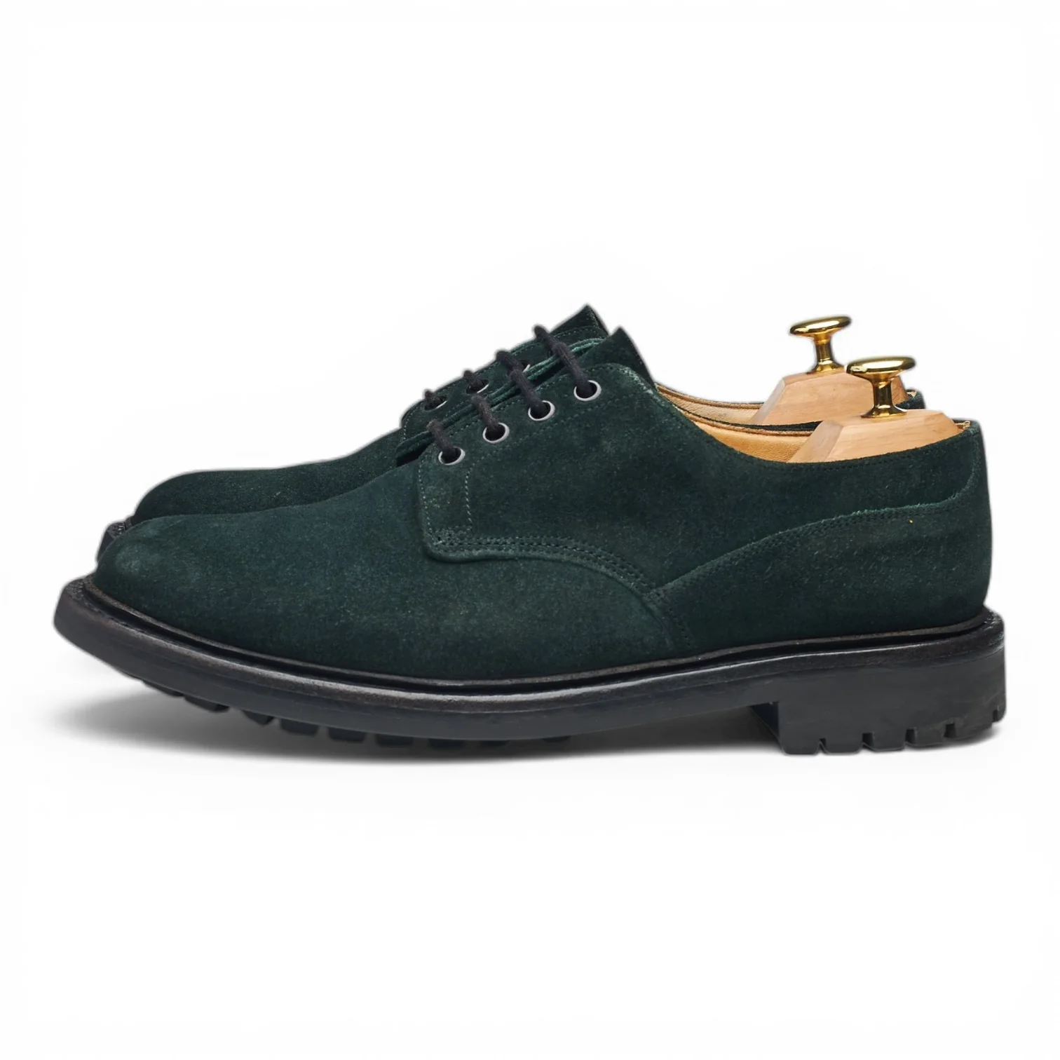 'McNeil' Dark Green Suede Derby UK 8.5 G - Image 3
