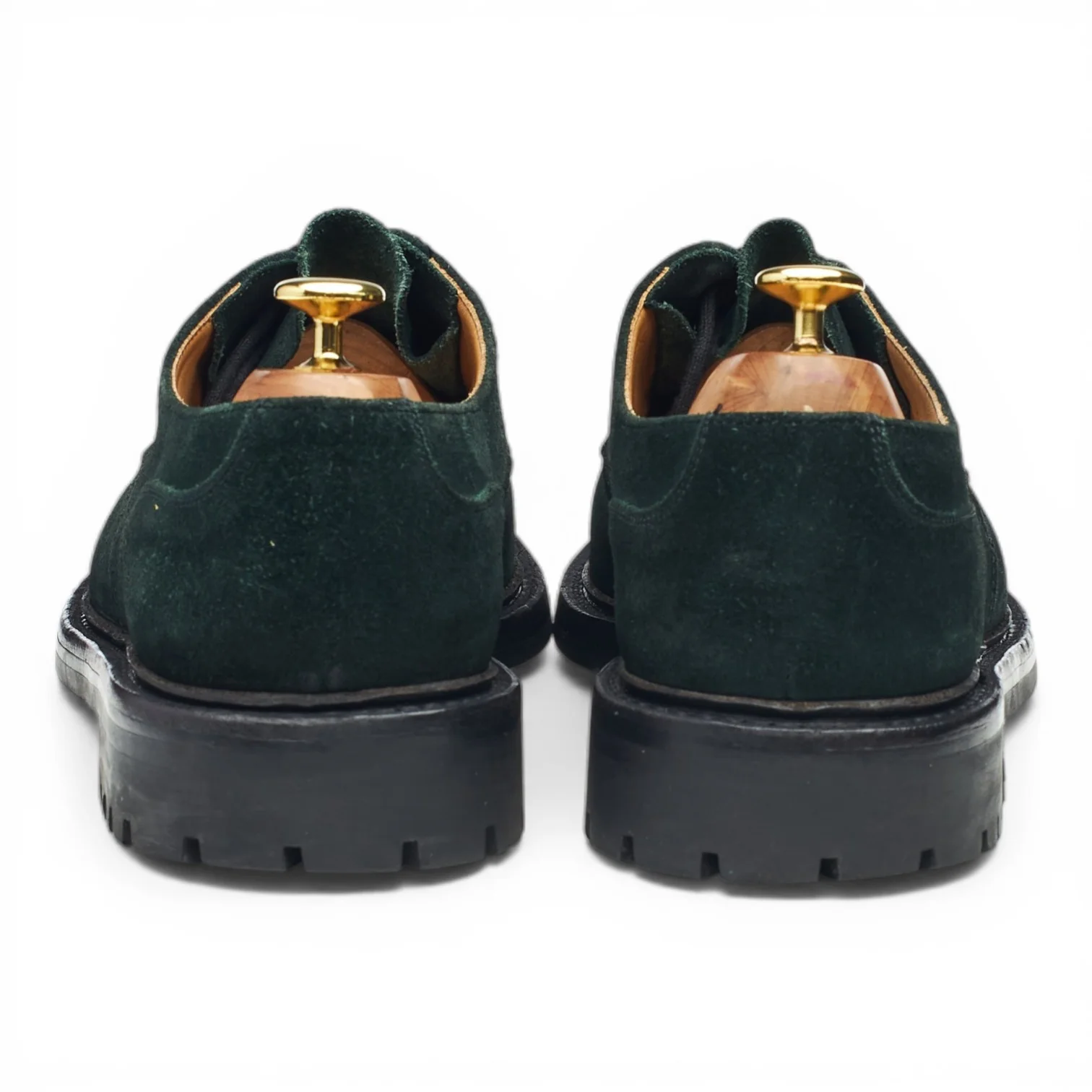 'McNeil' Dark Green Suede Derby UK 8.5 G - Image 4