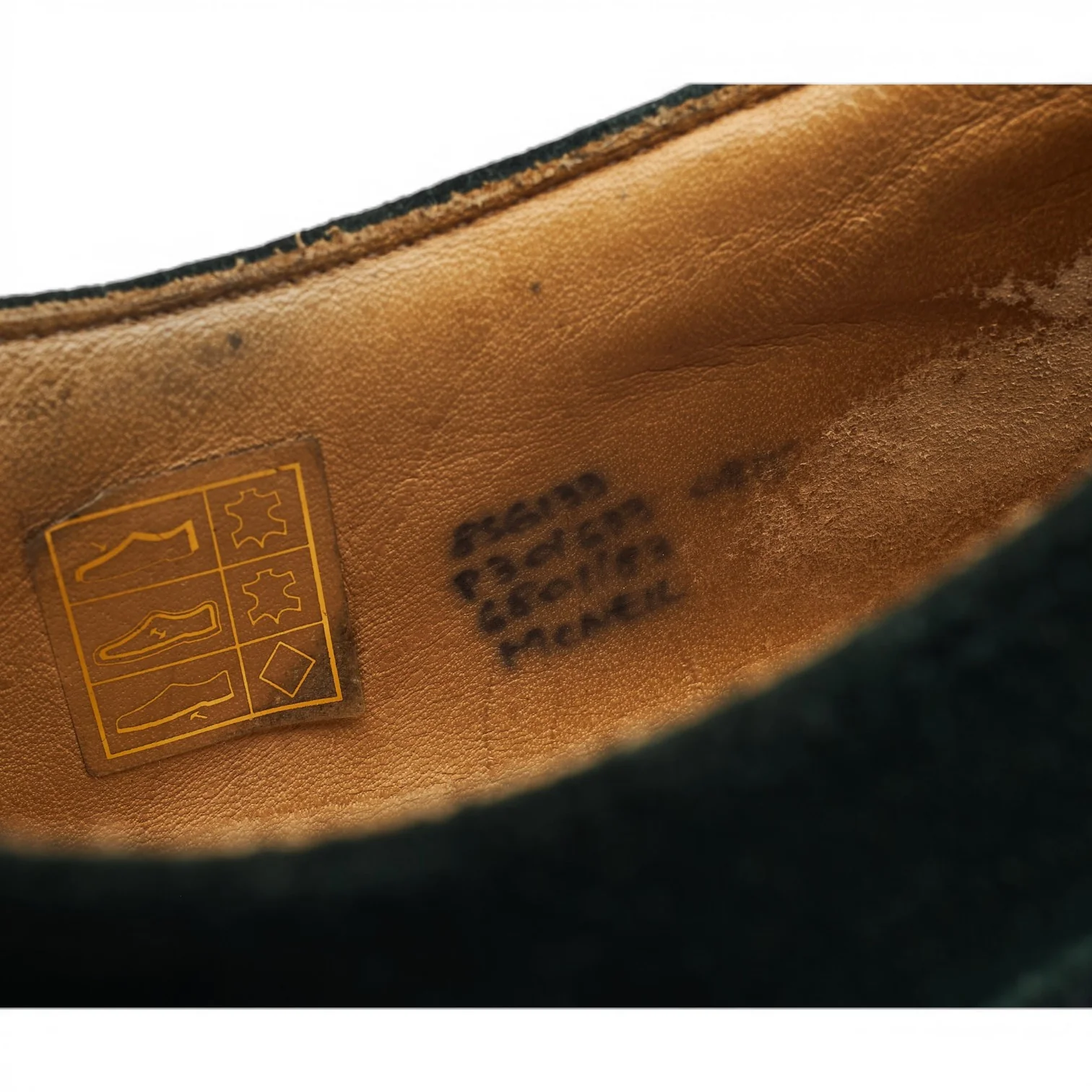 'McNeil' Dark Green Suede Derby UK 8.5 G - Image 7