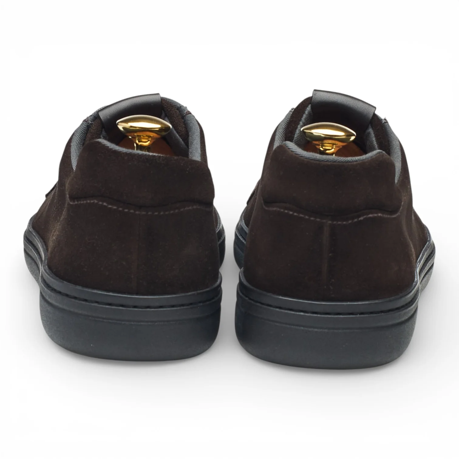 'Mirfield' Dark Brown Suede Sneakers UK 6.5 - Image 4