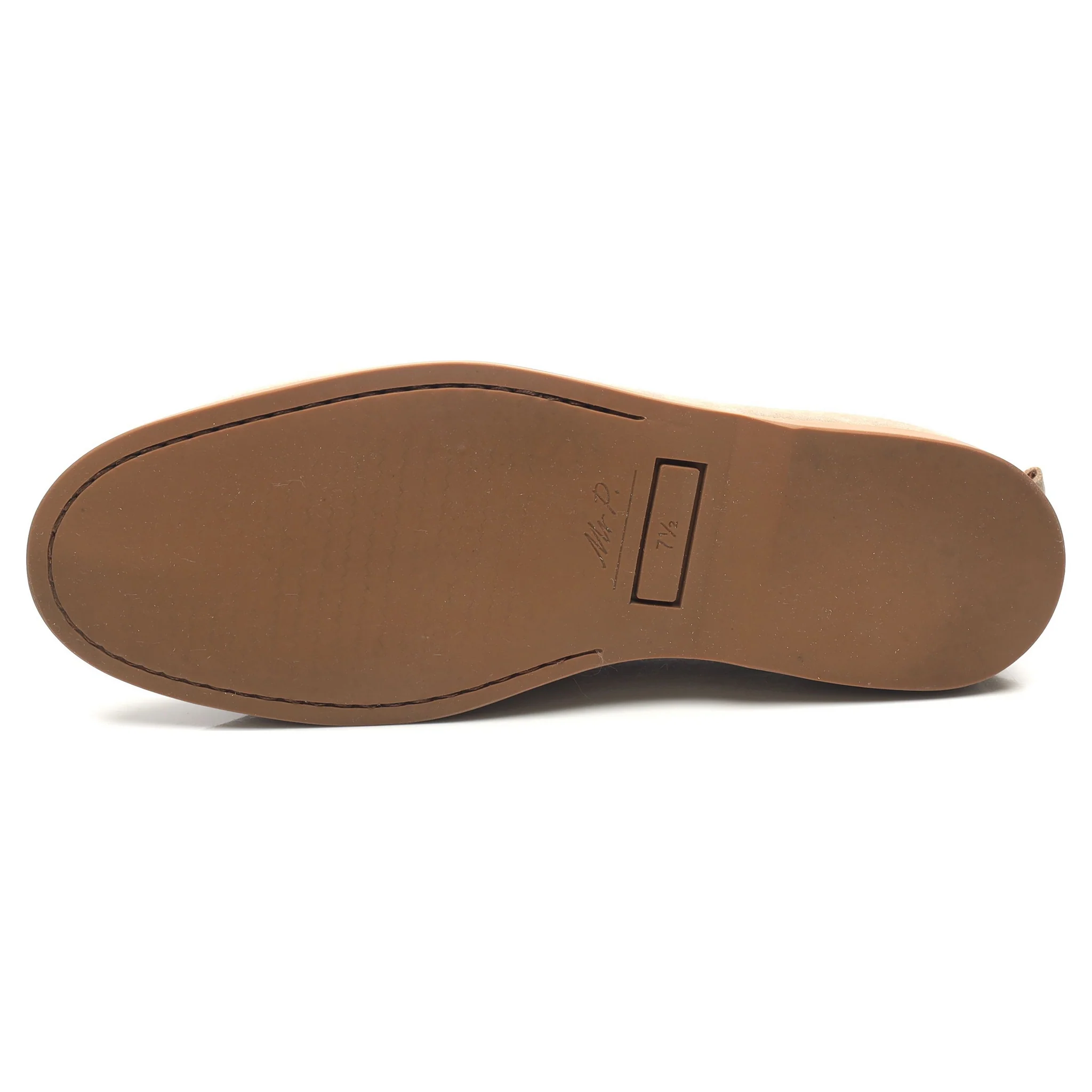 Beige Suede Loafers UK 7.5 - Image 10