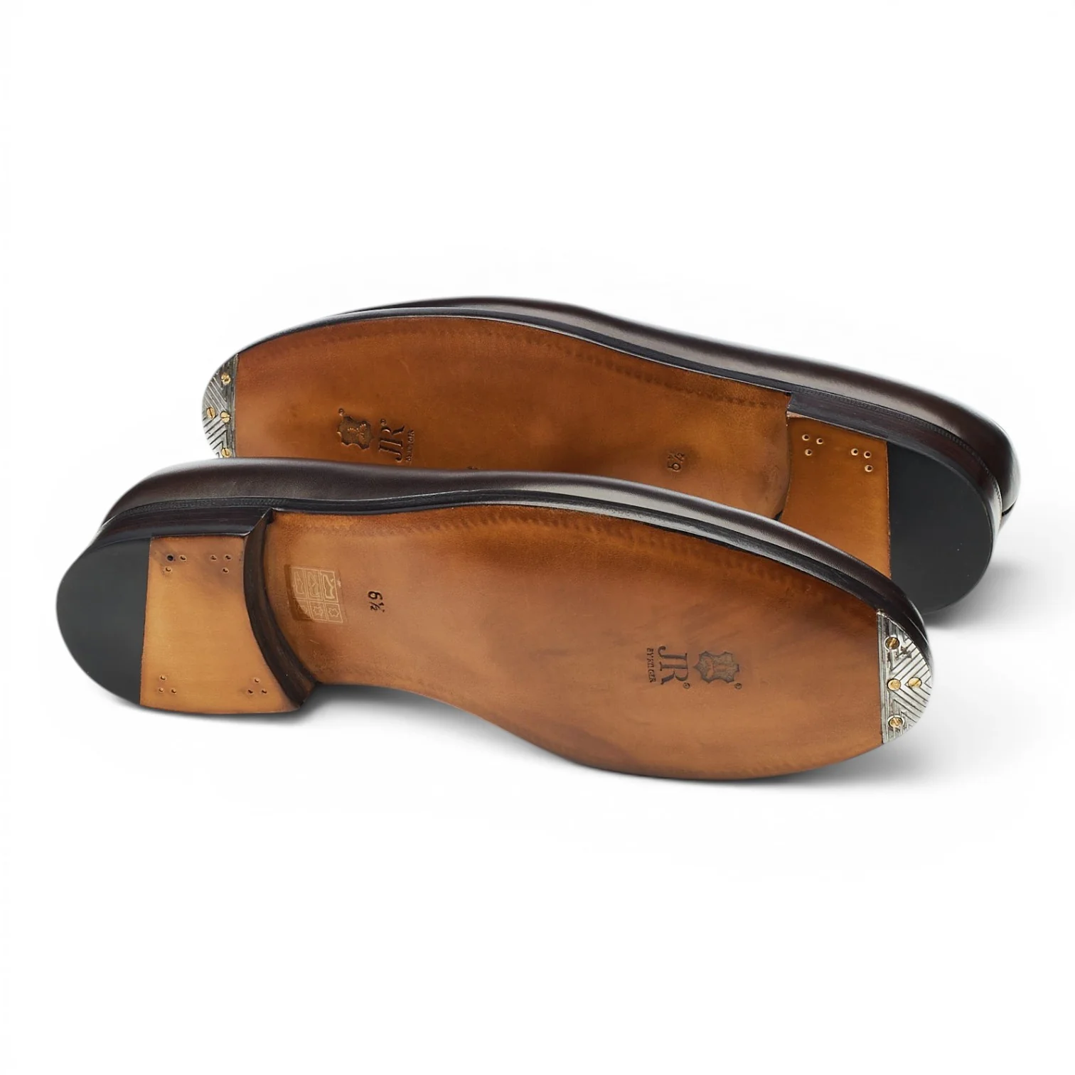 MTO 'Wayne 718' Dark Brown Leather Loafers UK 6.5 F - Image 6