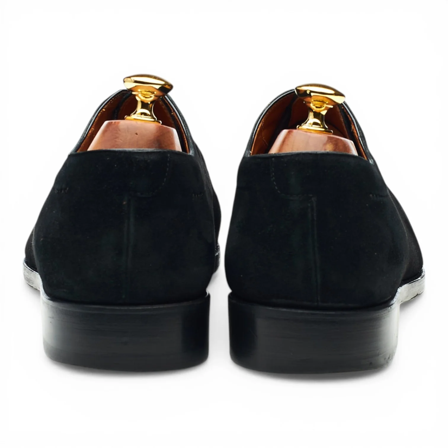 MTO Black Suede Oxford UK 10.5 - Image 4