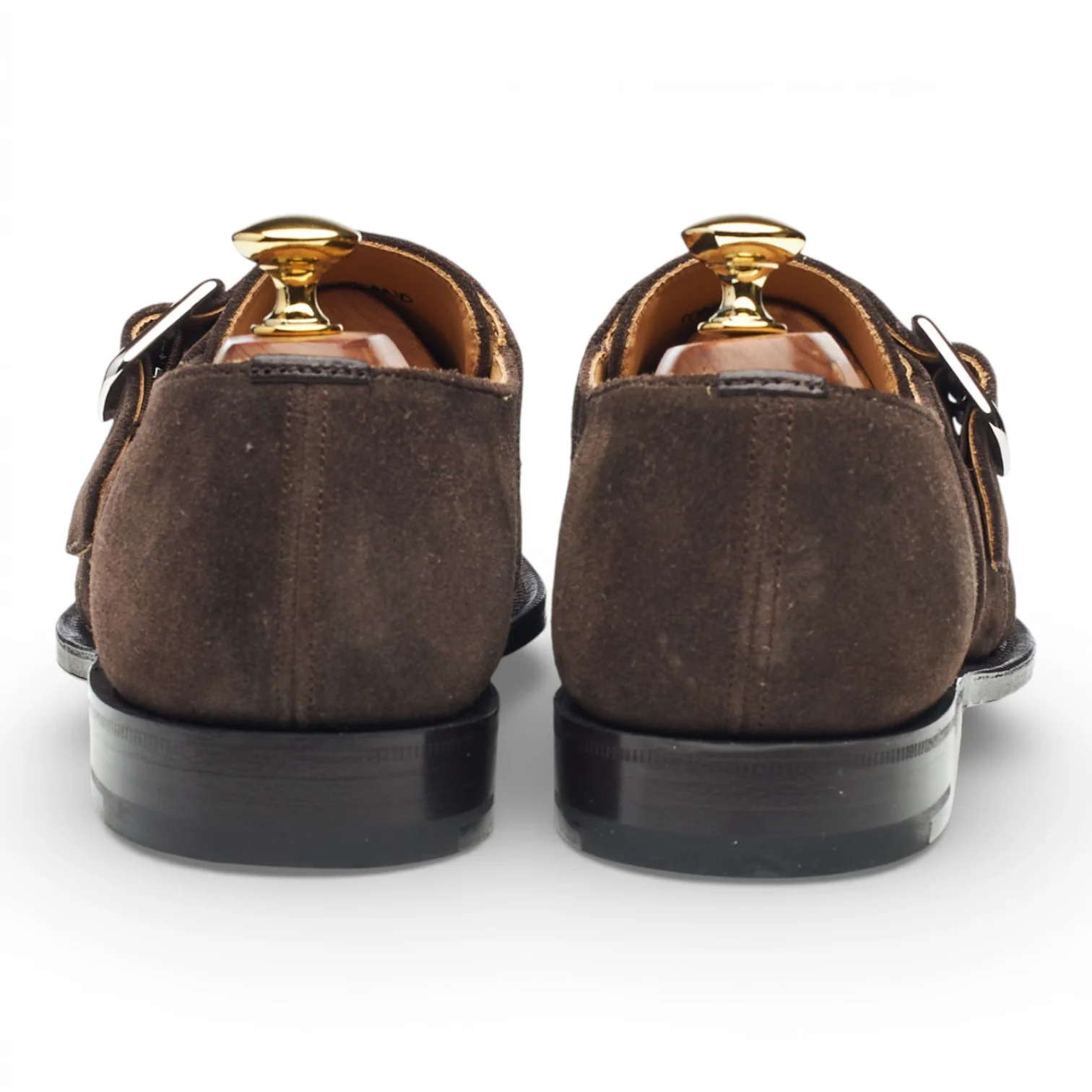 MTO 'Westbury' Brown Suede Monk Strap UK 6 G - Image 4