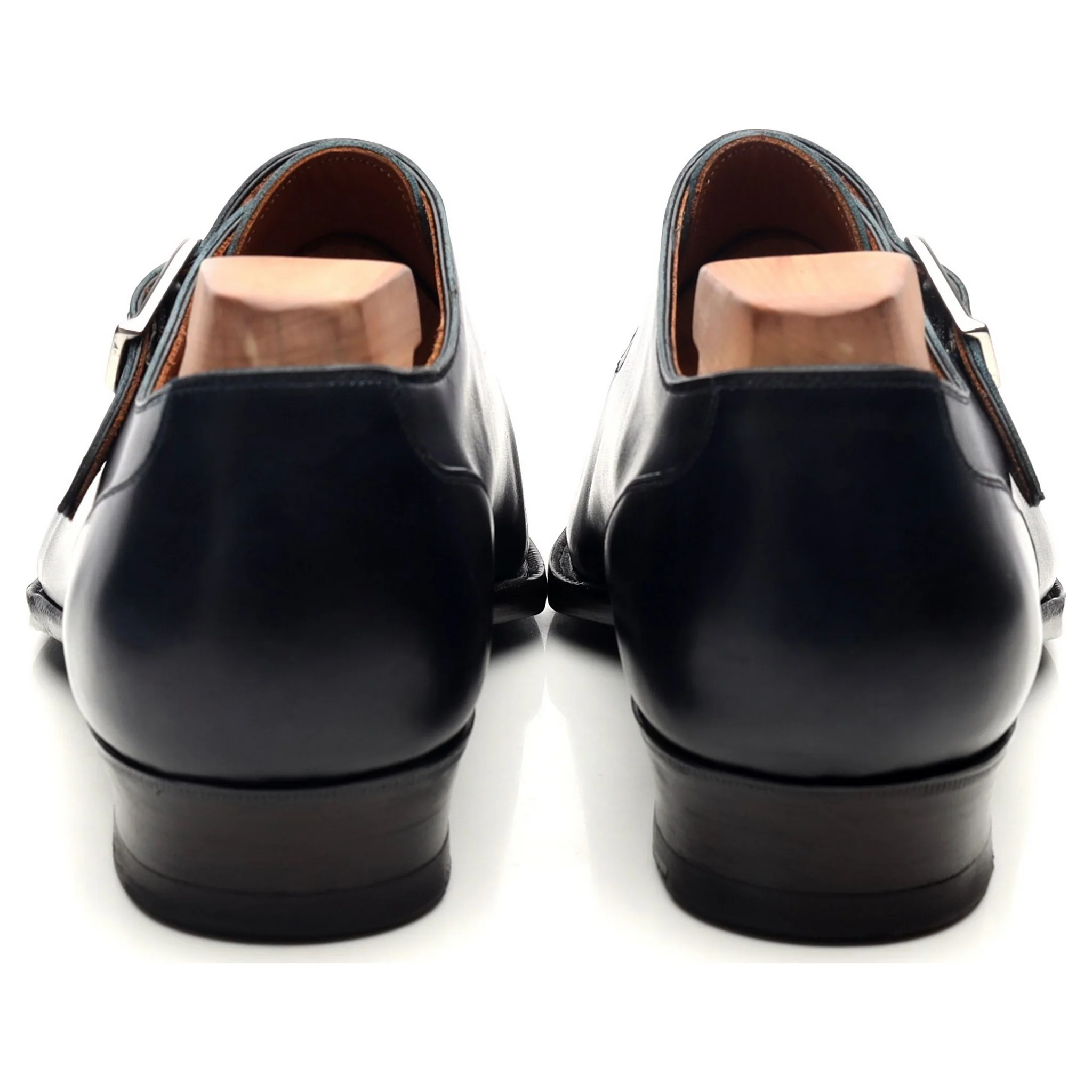 Navy Blue Split Toe Monk Strap UK 7.5 EU 41.5 - Image 4