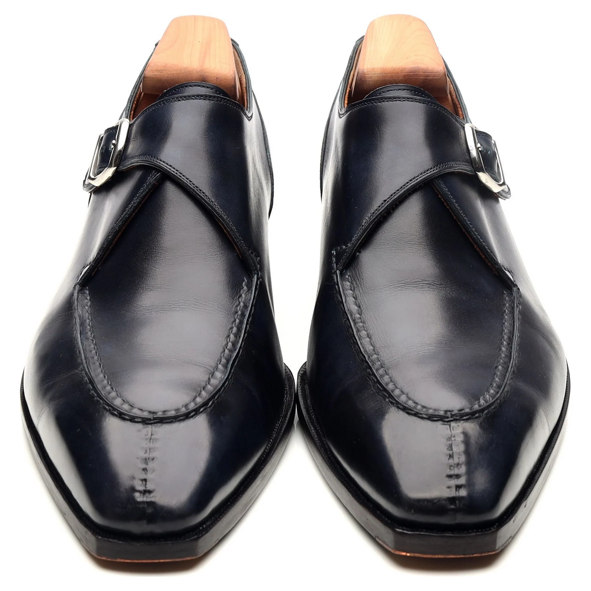 Navy Blue Split Toe Monk Strap UK 7.5 EU 41.5 - Image 9
