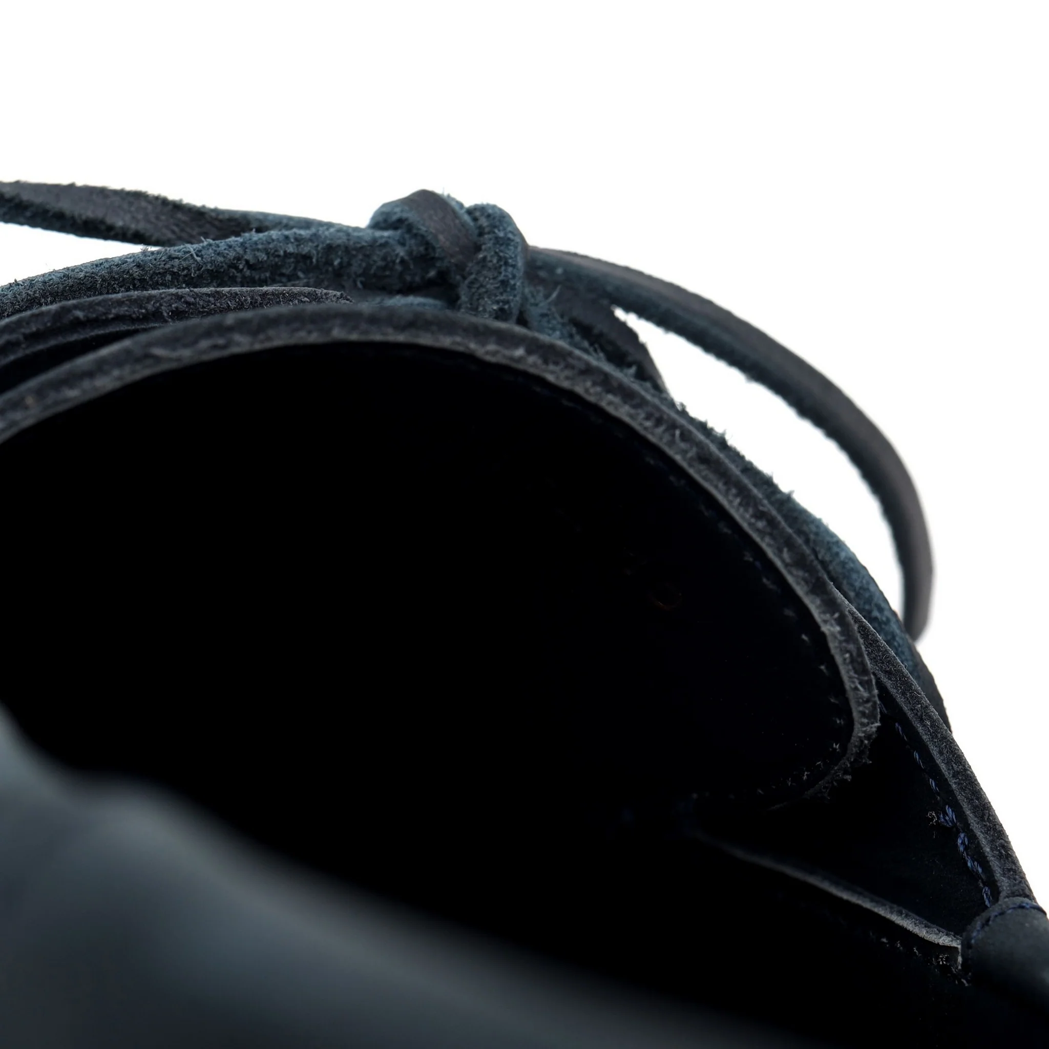 Navy Blue Nubuck Boat Shoes Derby UK 10 - Image 7