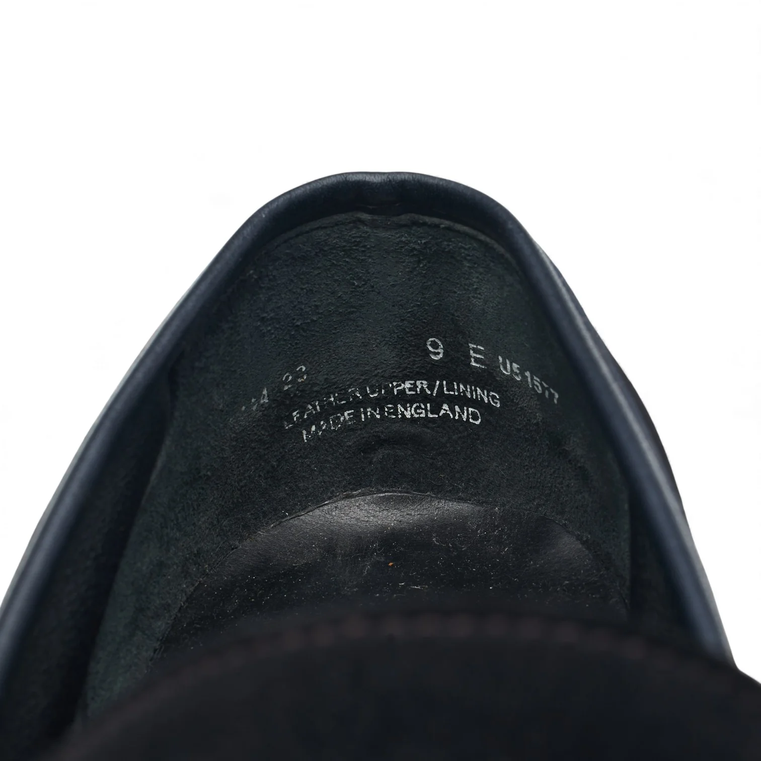 'Teign' Navy Blue Suede Penny Loafers UK 9 E - Image 7