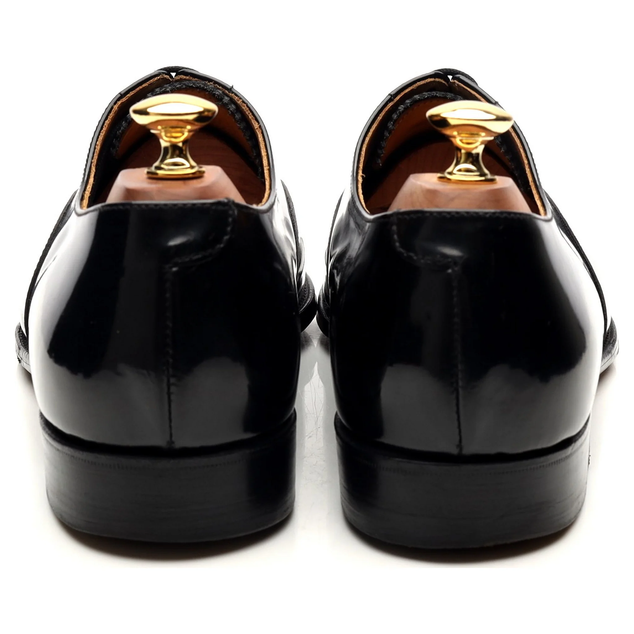 New & Lingwood Black Patent Leather Oxford UK 9 E - Image 4