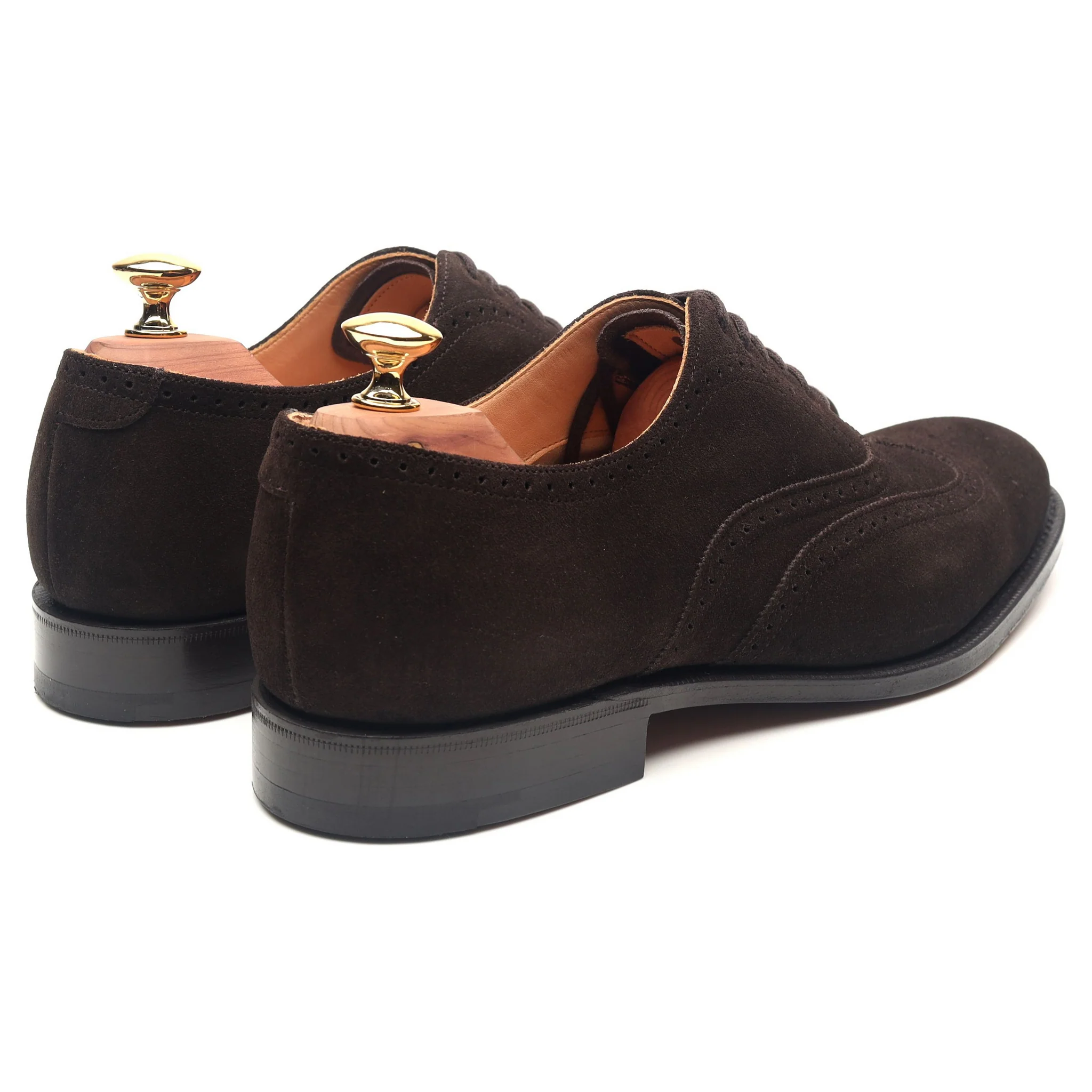 'New York' Brown Suede Brogues UK 6.5 F - Image 5