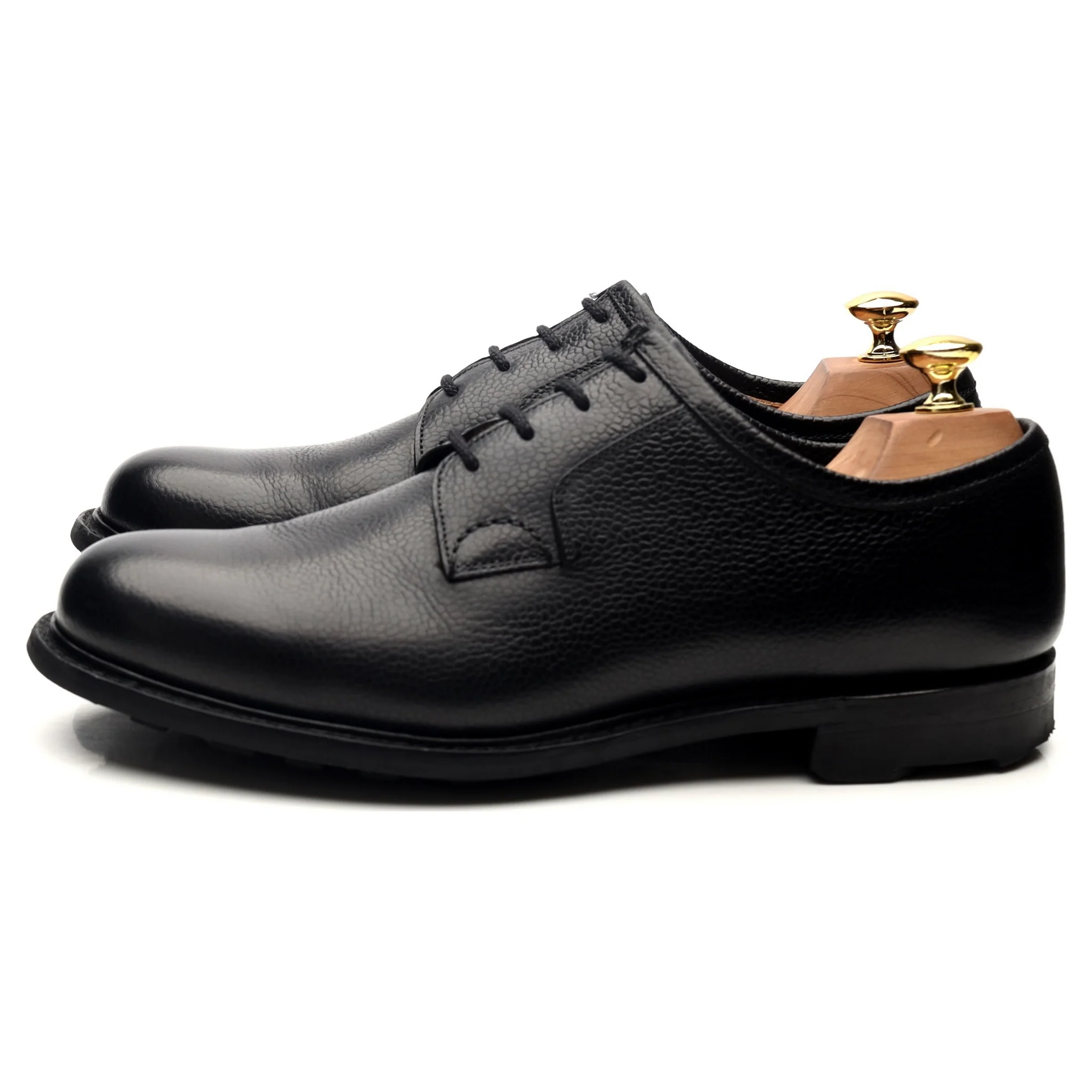 'Newbridge 2' Black Leather Derby UK 8 G - Image 2