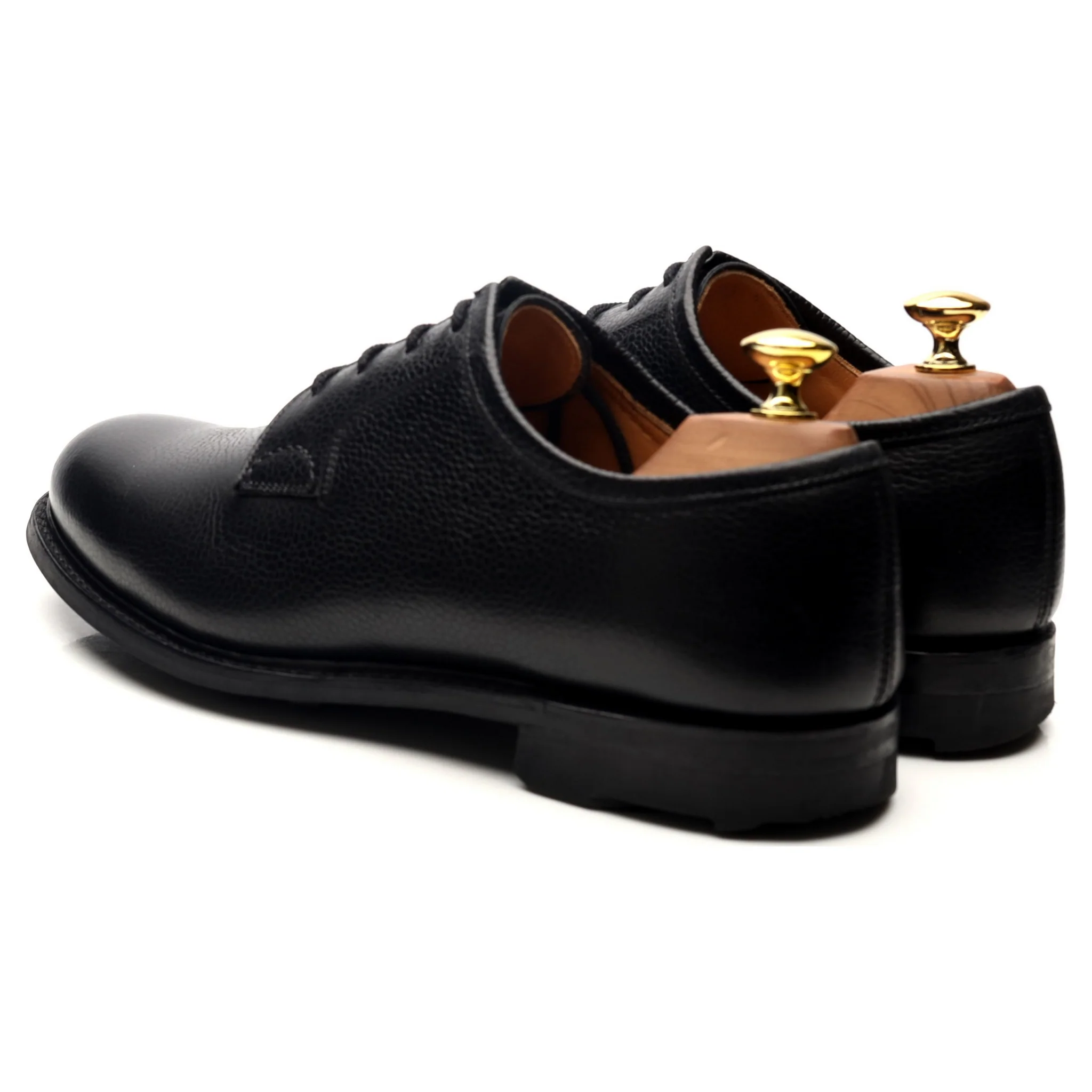 'Newbridge 2' Black Leather Derby UK 8 G - Image 3