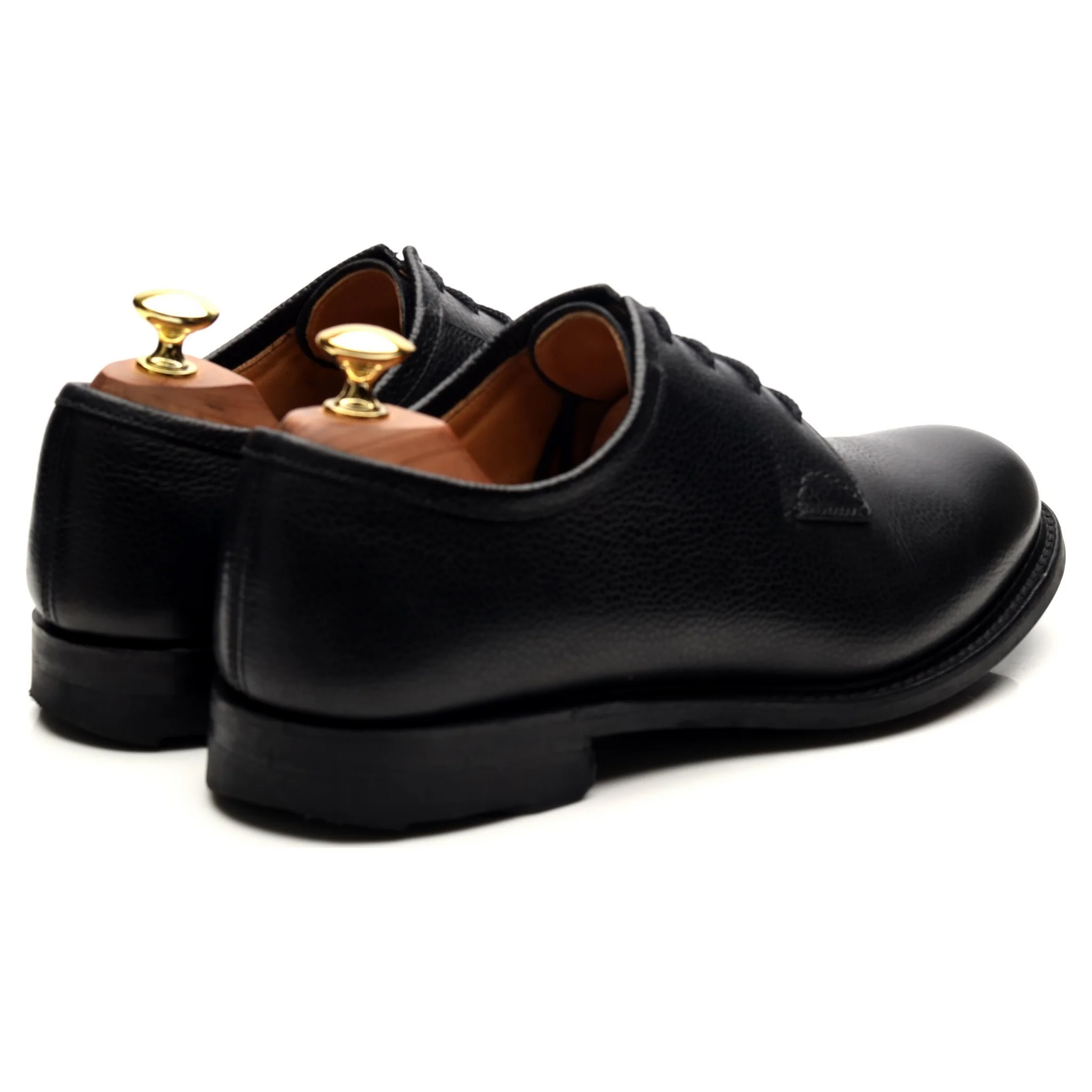 'Newbridge 2' Black Leather Derby UK 8 G - Image 5