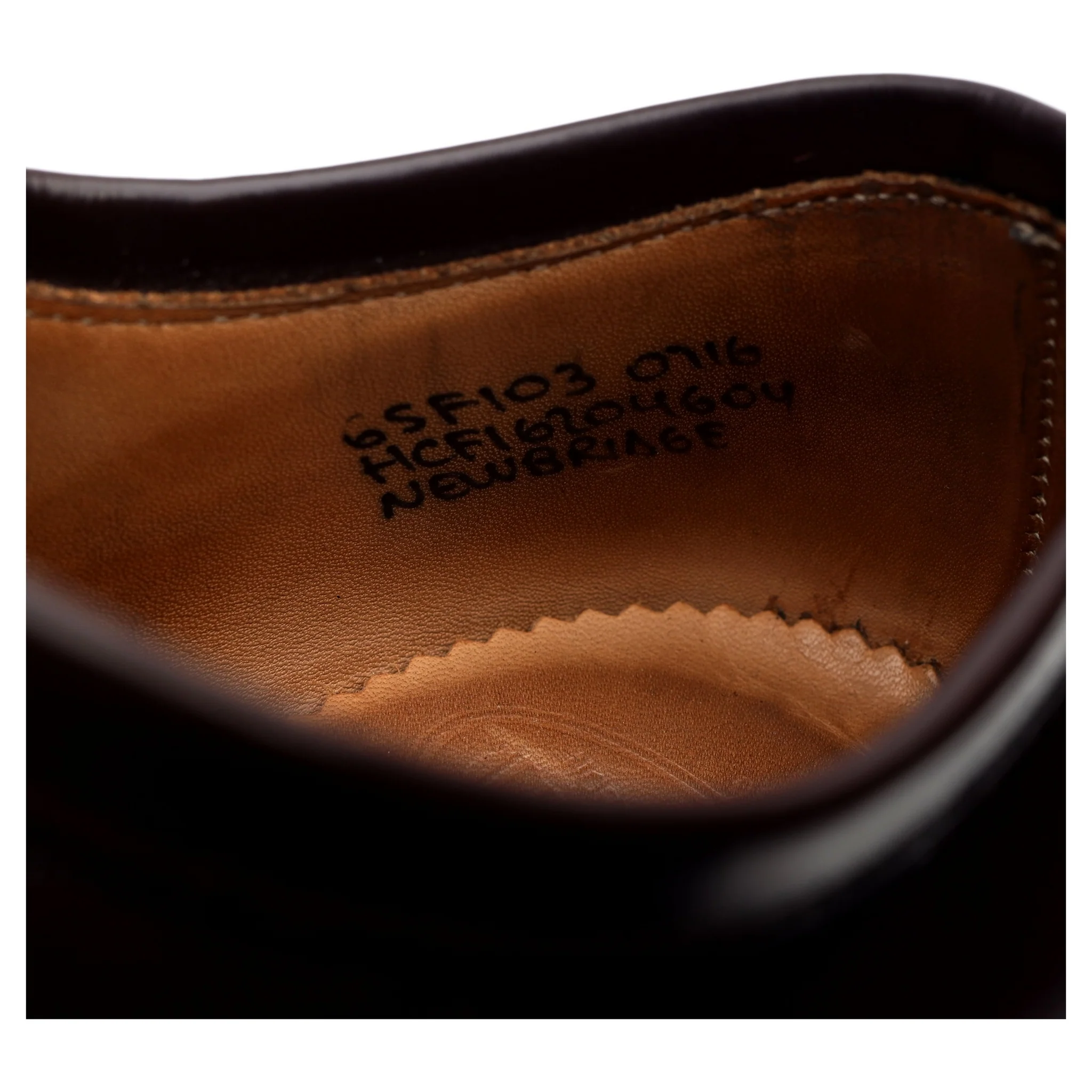 'Newbridge' Burgundy Leather Derby UK 6.5 F - Image 13